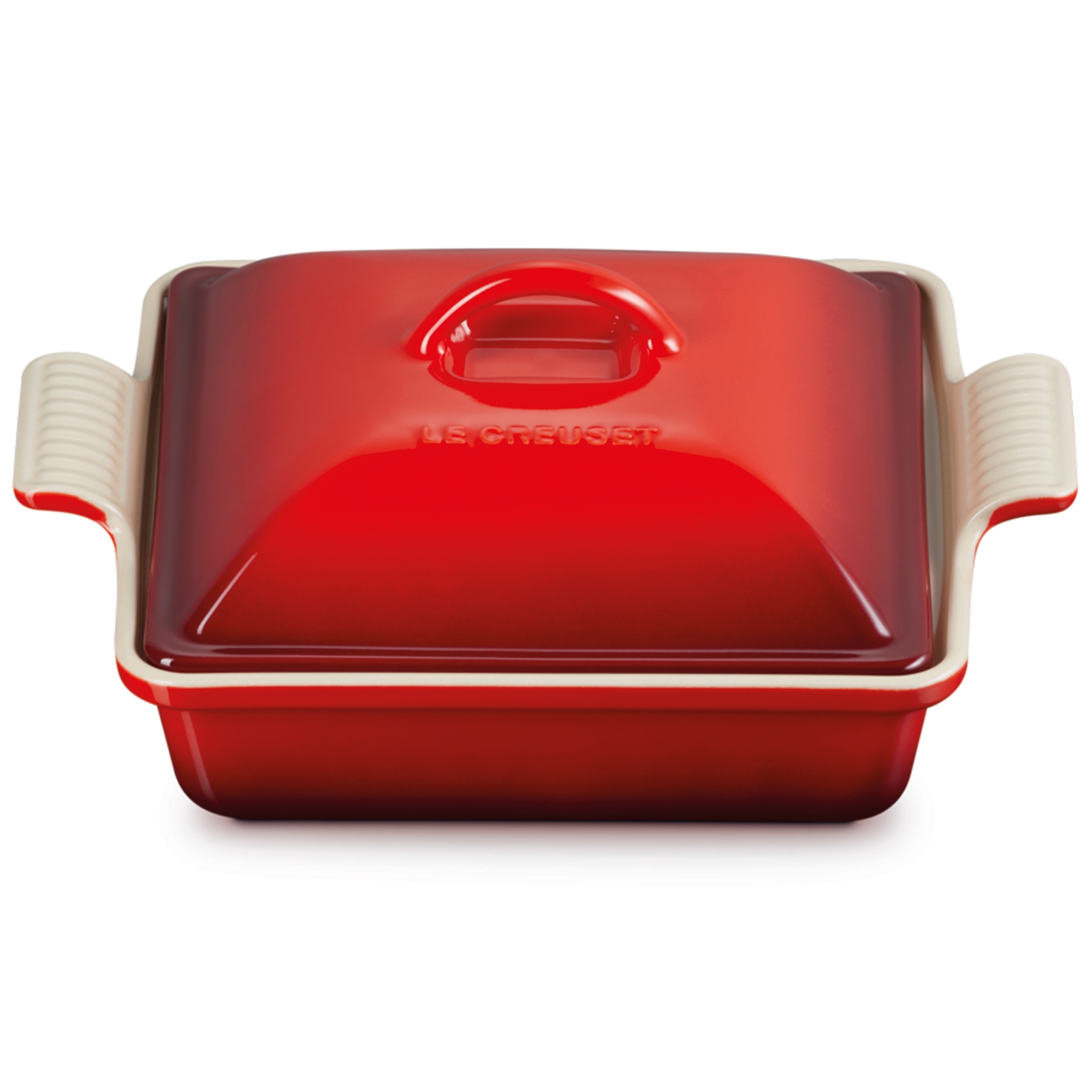 Le Creuset - square cassrolel dish Tradition with lid Le Creuset - square cassrolel dish Tradition with lid