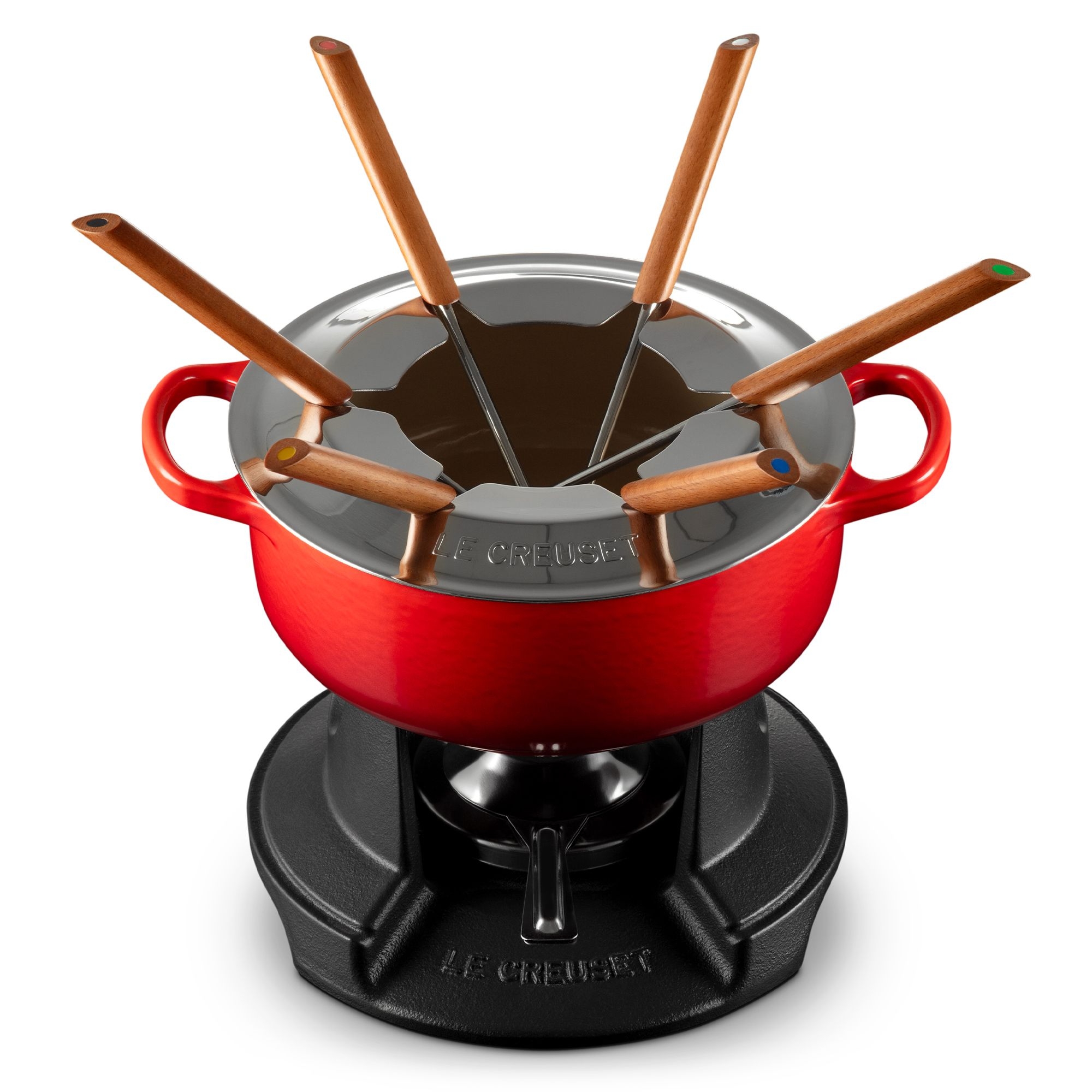 Le Creuset - Signature Fondue-Set aus Gusseisen