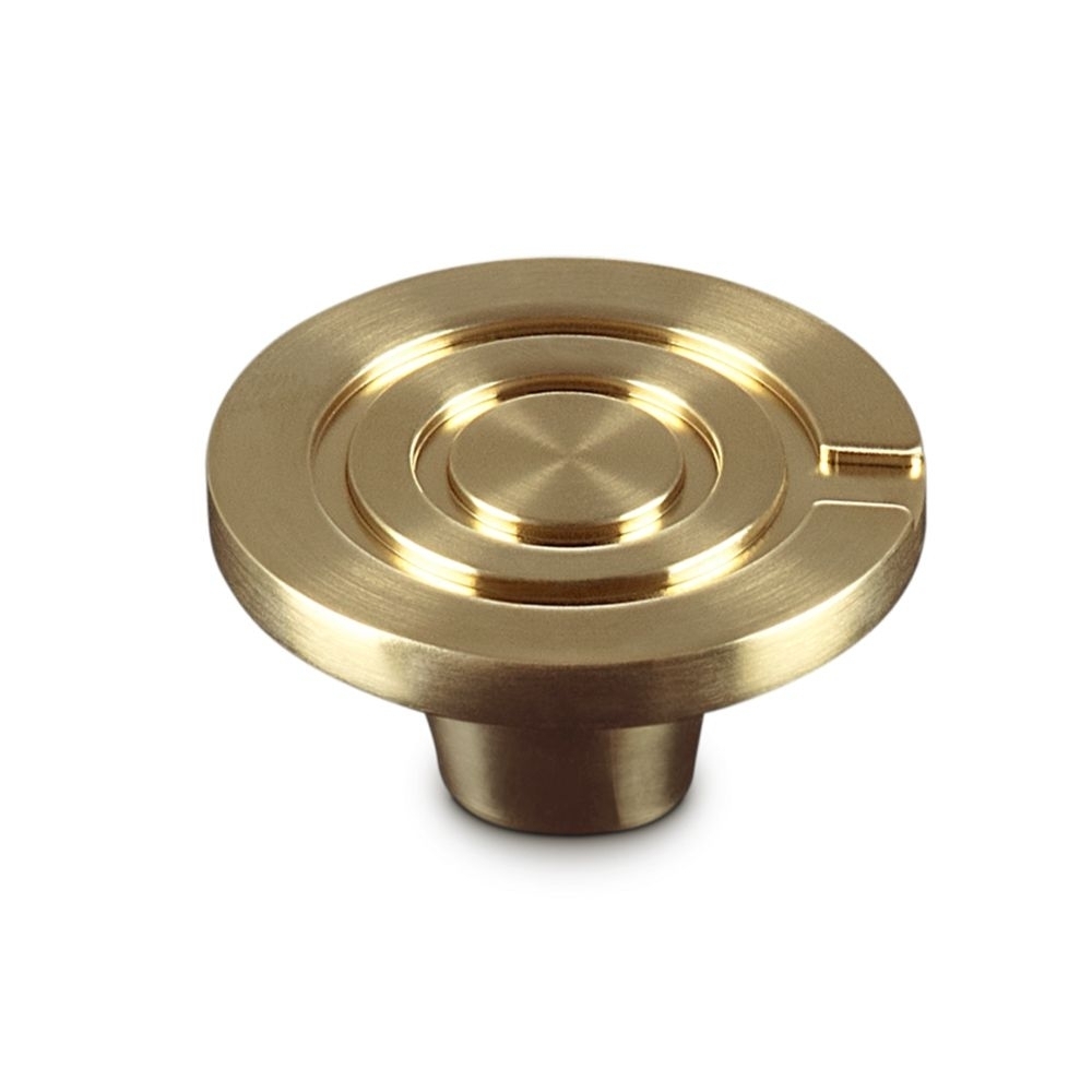 Le Creuset - Hellgoldfarbener Crucible Deckelknopf