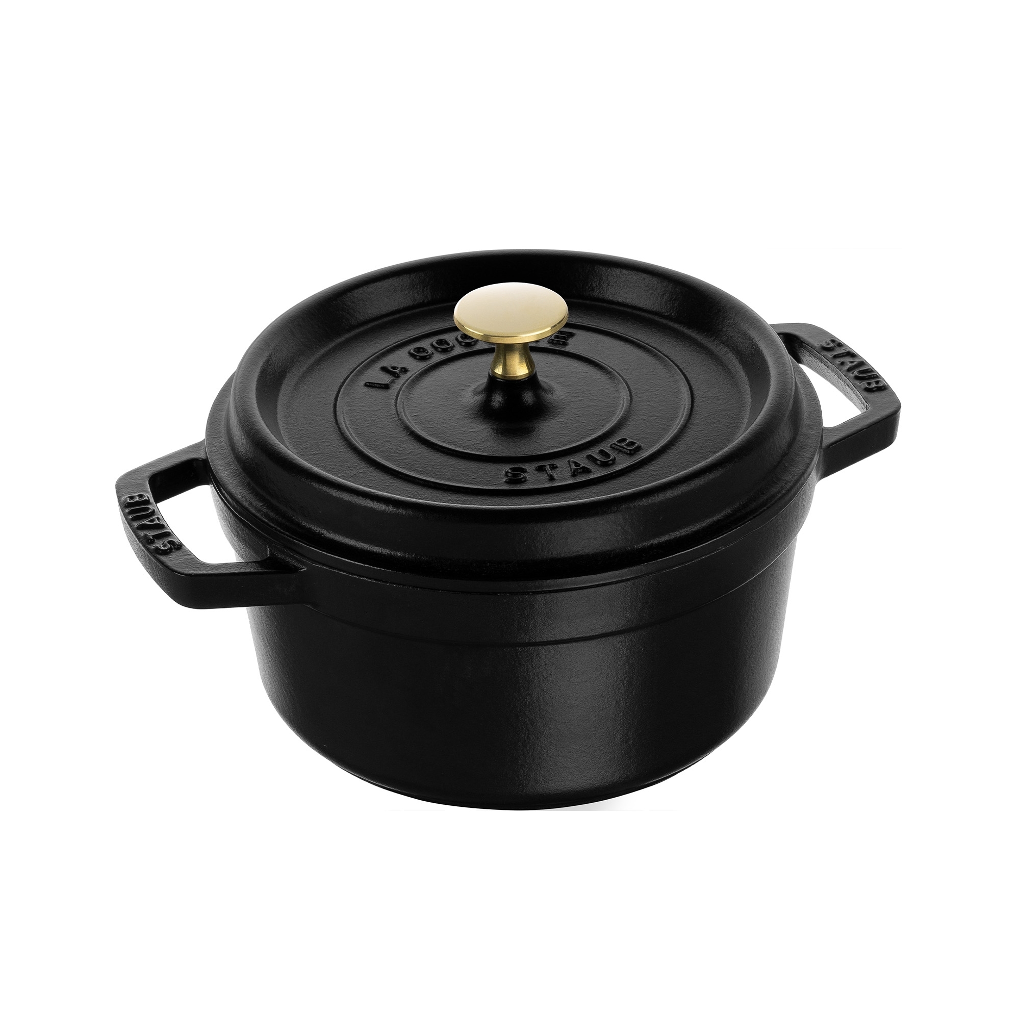 STAUB - Cocotte | rund | 18 cm | Schwarz