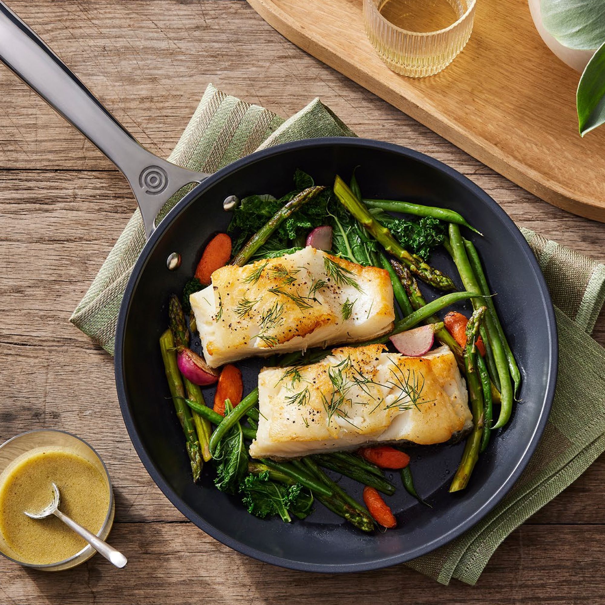 Le Creuset - Frying Pan 20 cm - Essential Non-Stick Ceramic Le Creuset - Frying Pan 20 cm - Essential Non-Stick Ceramic