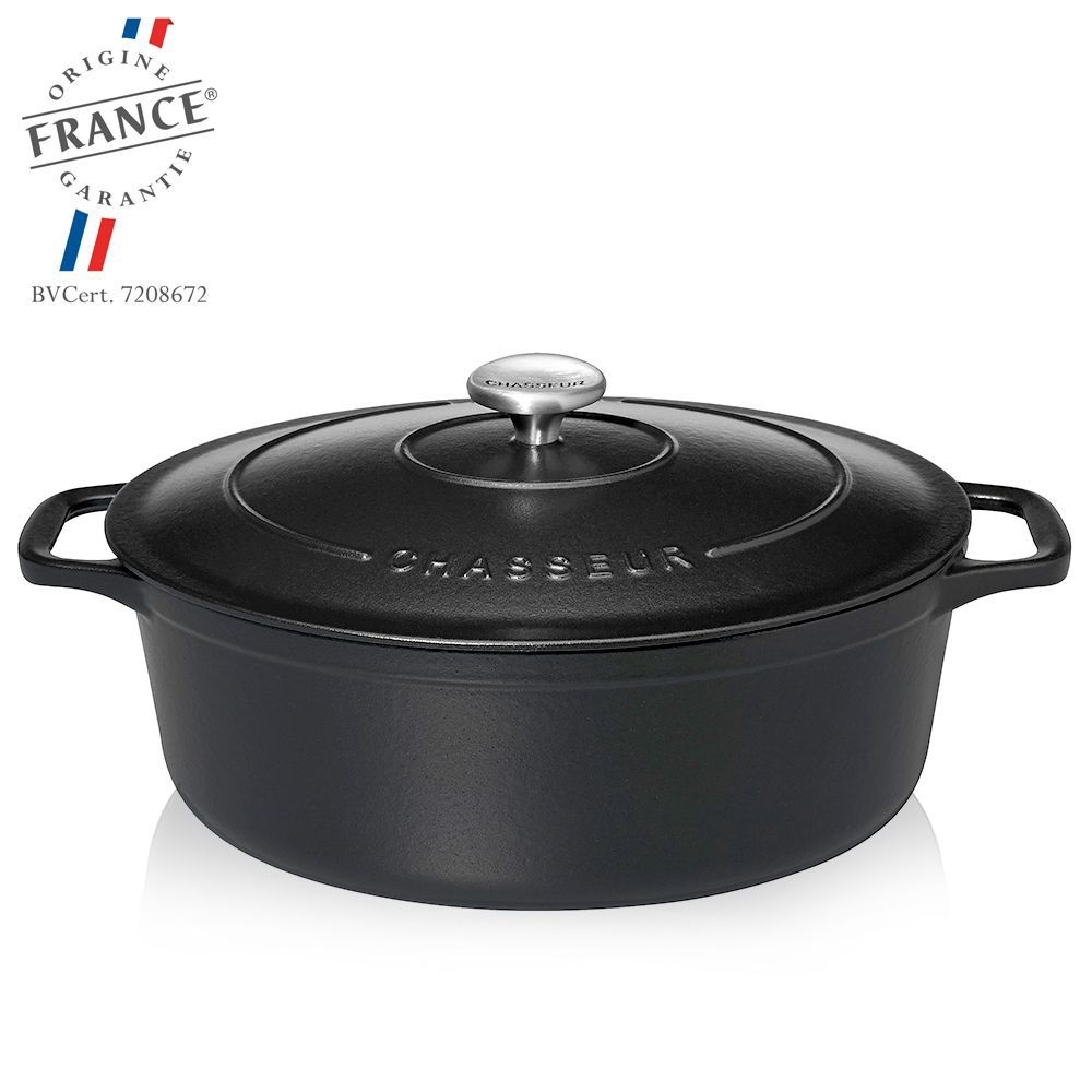 Chasseur - Oval Casserole - Black Matte