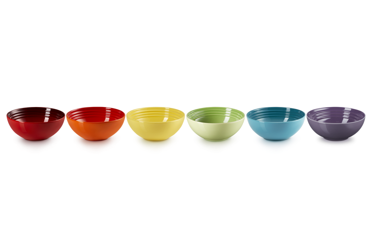 Le Creuset - 6er-Set Snackschälchen Regenbogen