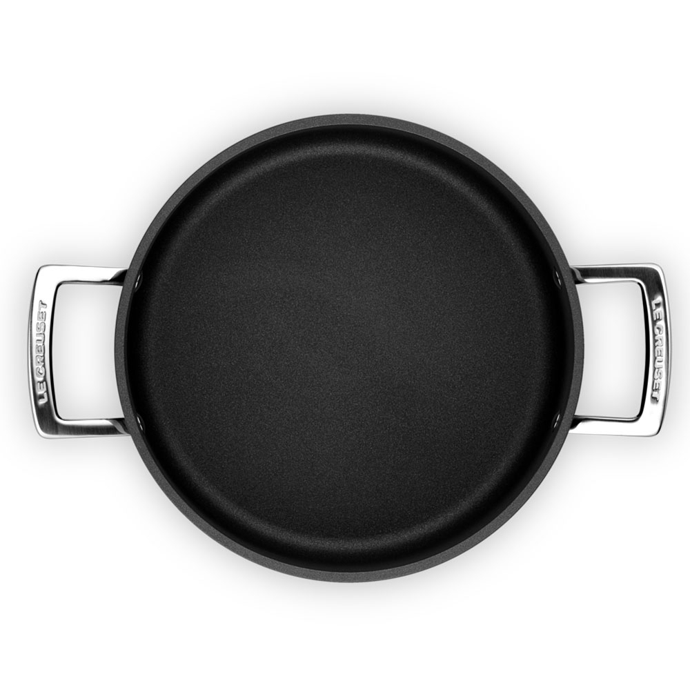 Le Creuset - Toughened Non-Stick Sauteuse - Ideally suited for braised vegetable and meat dishes.