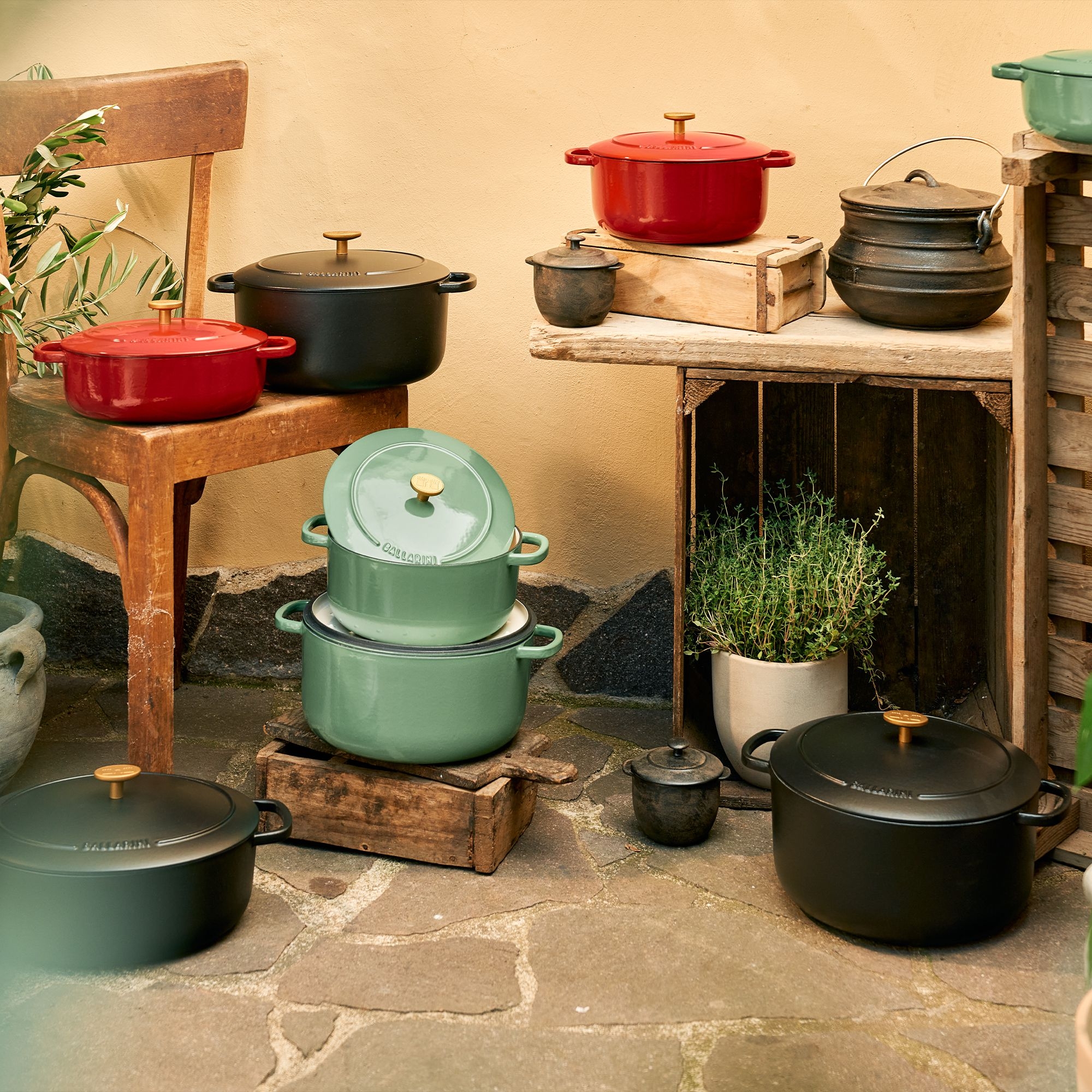 BALLARINI - Cocotte | Bellamonte | oval | 33 cm | Black BALLARINI - Cocotte | Bellamonte | oval | 33 cm | Black