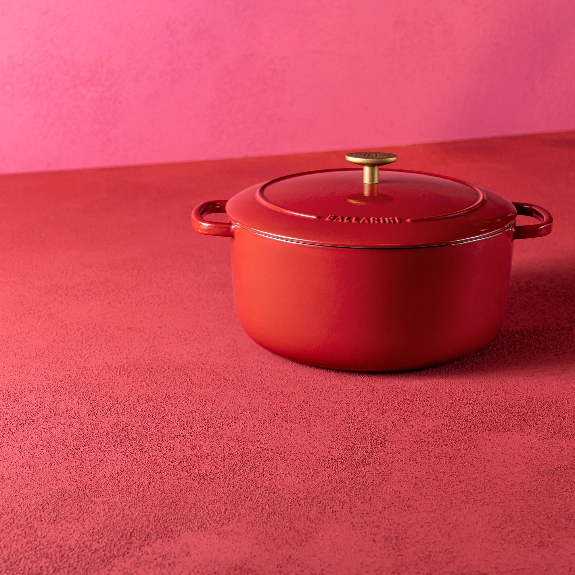 BALLARINI - Cocotte | Bellamonte | rund | 28 cm | Rot