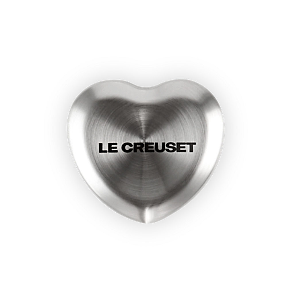 Le Creuset - Heart Stainless Steel Knob 4,7 cm - Signature Collection Le Creuset - Heart Stainless Steel Knob 4,7 cm - Signature Collection