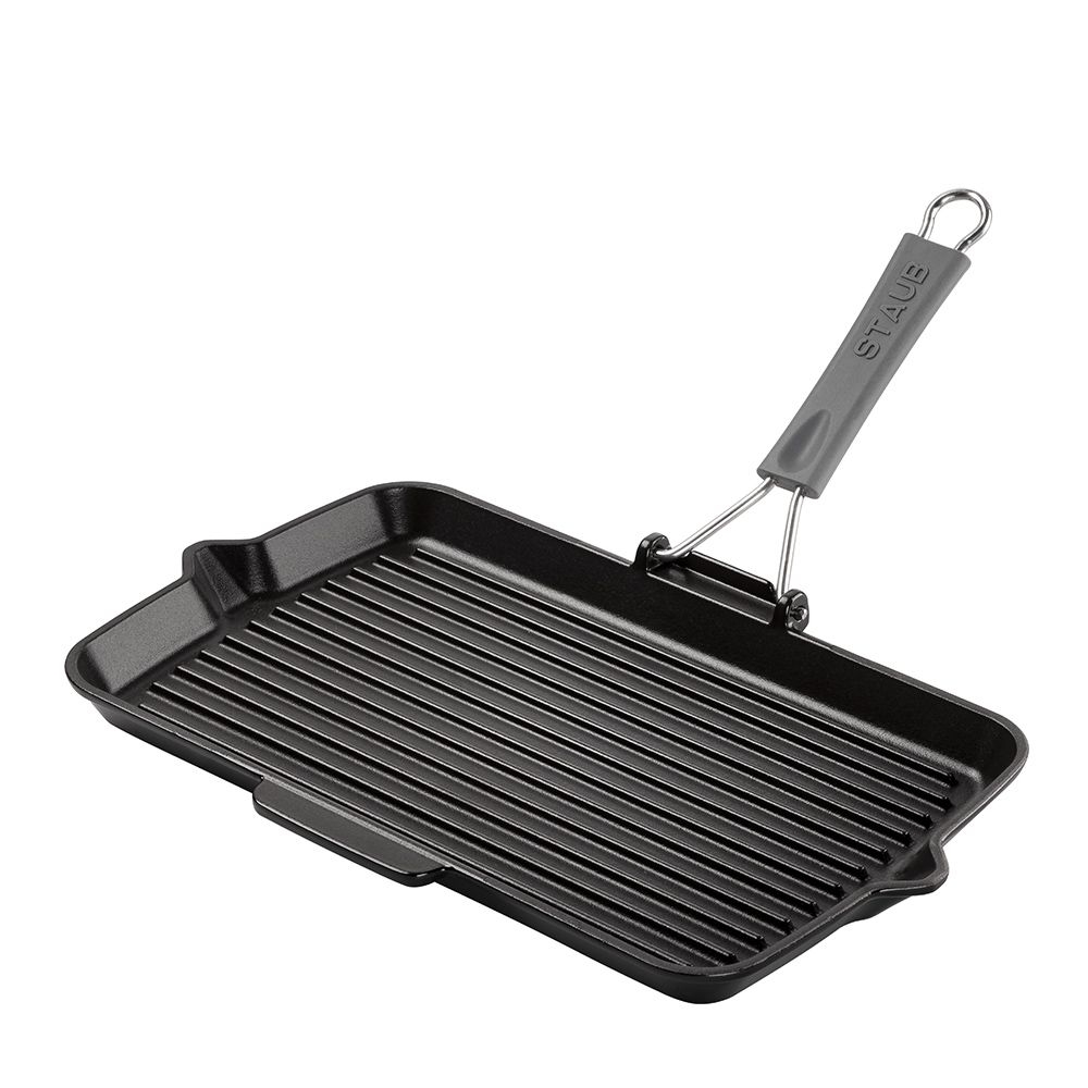 Staub - Grillpfanne mit Ausgießnase 34 x 21 cm