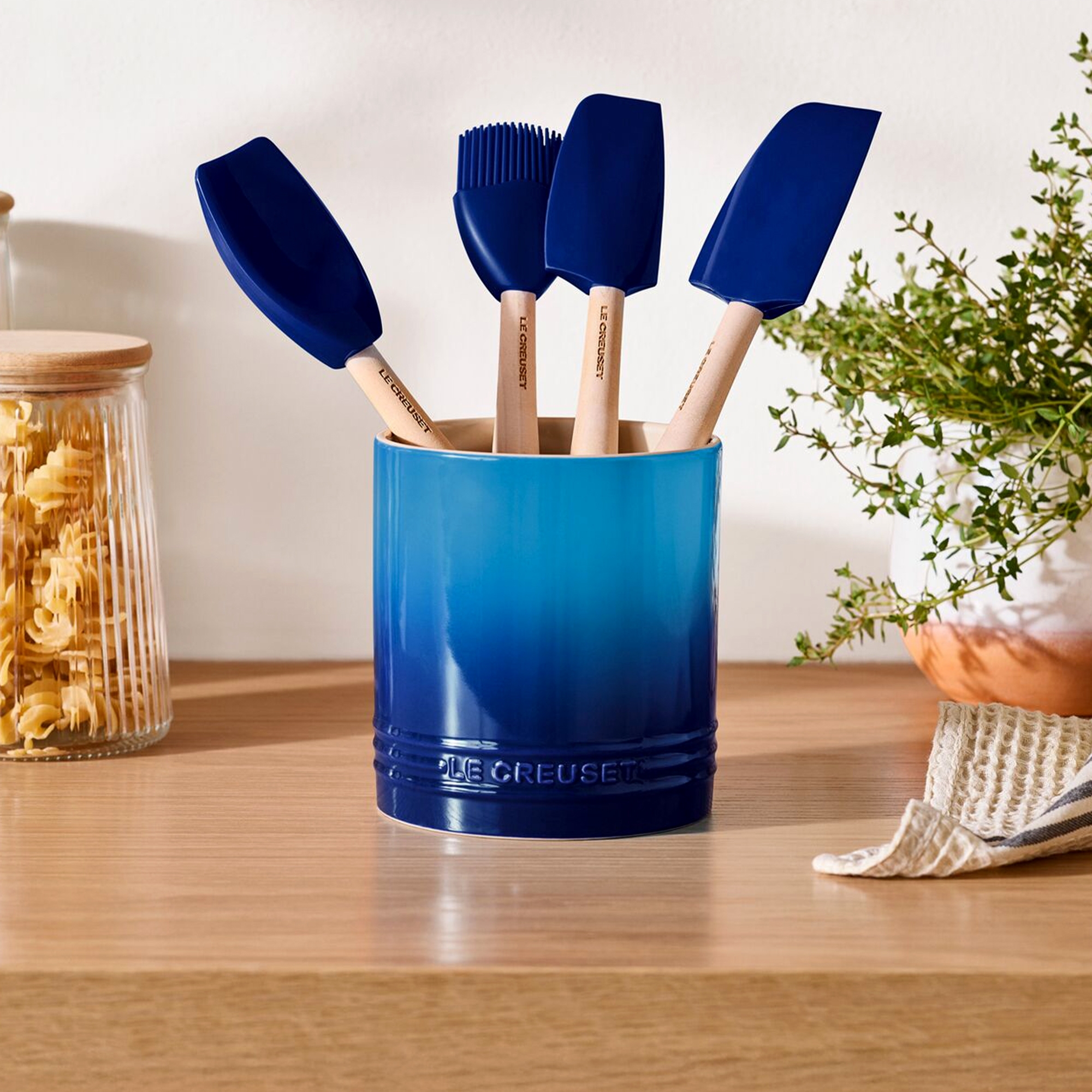 Le Creuset - Stoneware Utensil Jar Signature 1,1 L Le Creuset - Stoneware Utensil Jar Signature 1,1 L