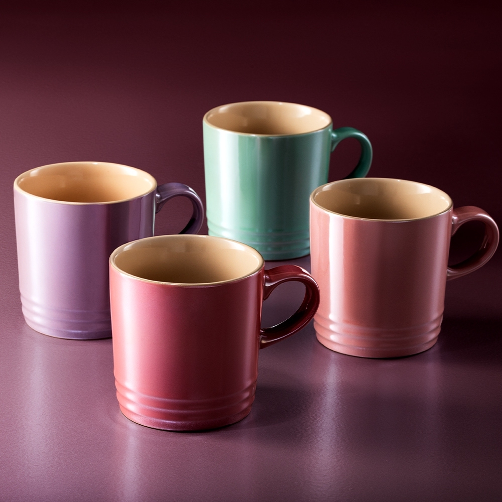 Le Creuset - Becher 350 ml - 4er Set Metallics Rosé Le Creuset - Becher 350 ml - 4er Set Metallics Rosé