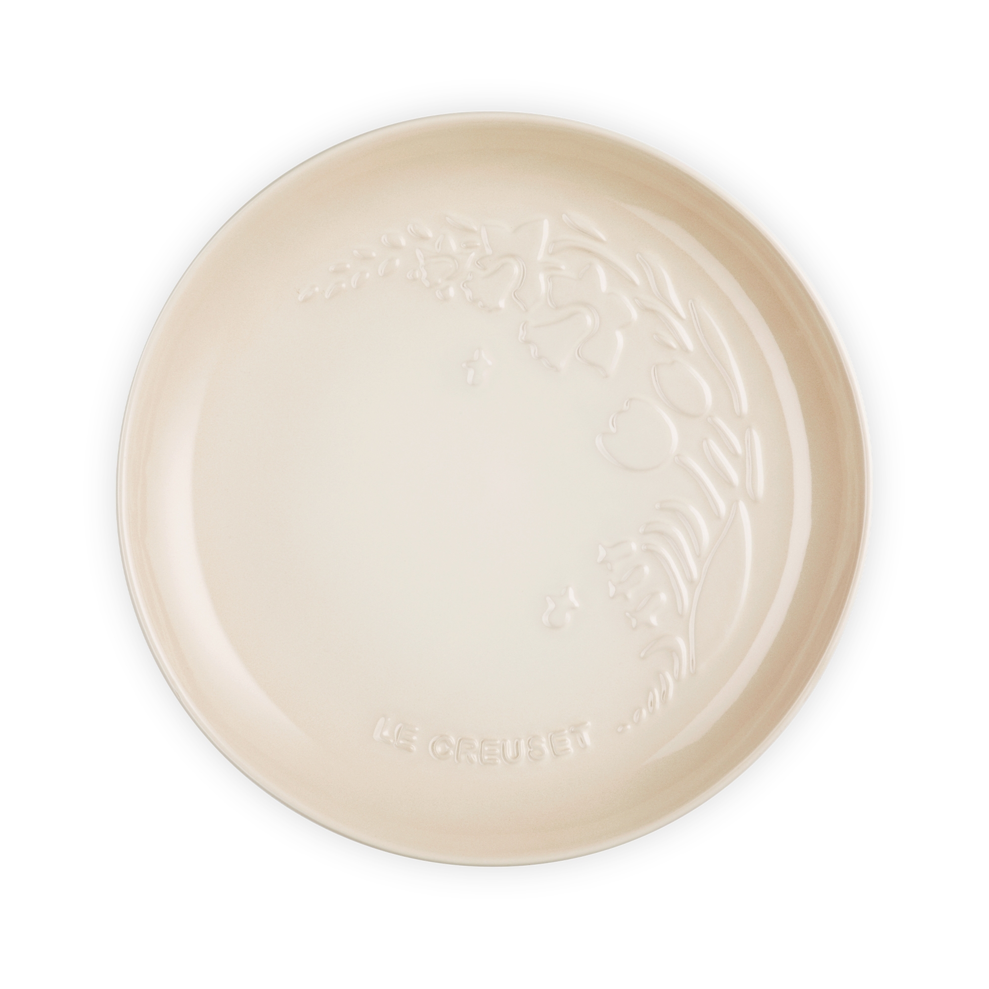 Le Creuset - Plate 22 cm - Jardin - Meringue Le Creuset - Plate 22 cm - Jardin - Meringue