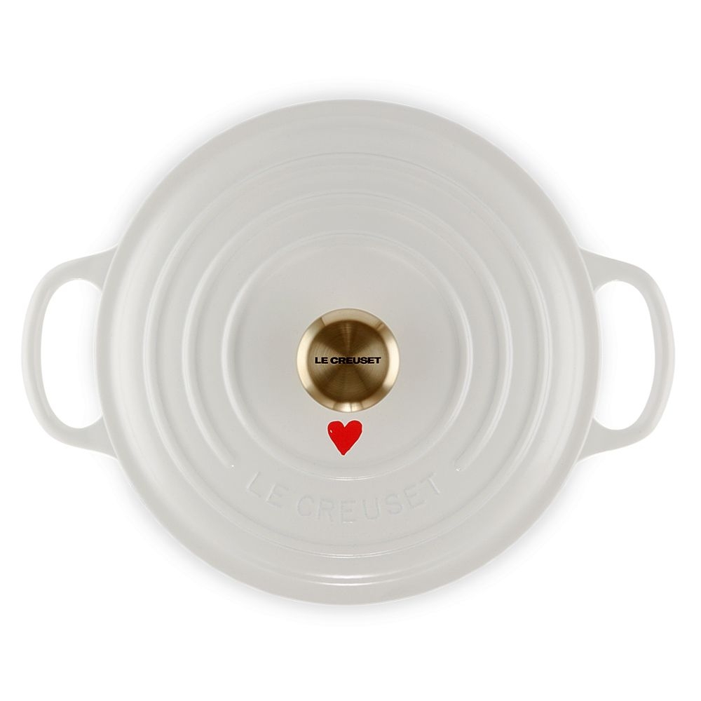 Le Creuset - Bräter Signature rund 22 cm - Hearts Le Creuset - Bräter Signature rund 22 cm - Hearts