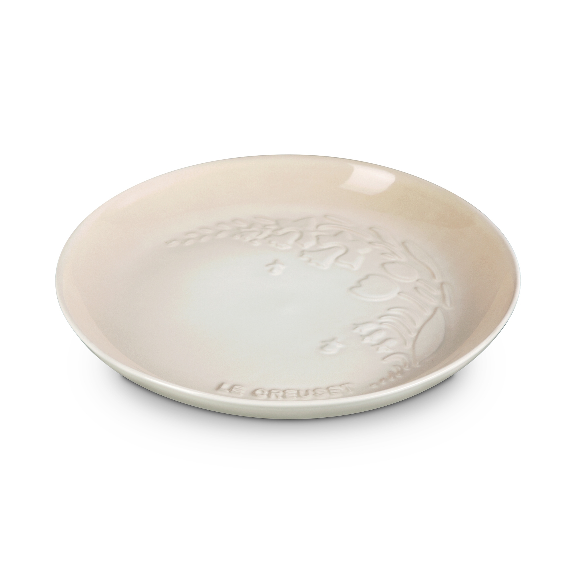 Le Creuset - Teller 22 cm - Jardin - Meringue Le Creuset - Teller 22 cm - Jardin - Meringue