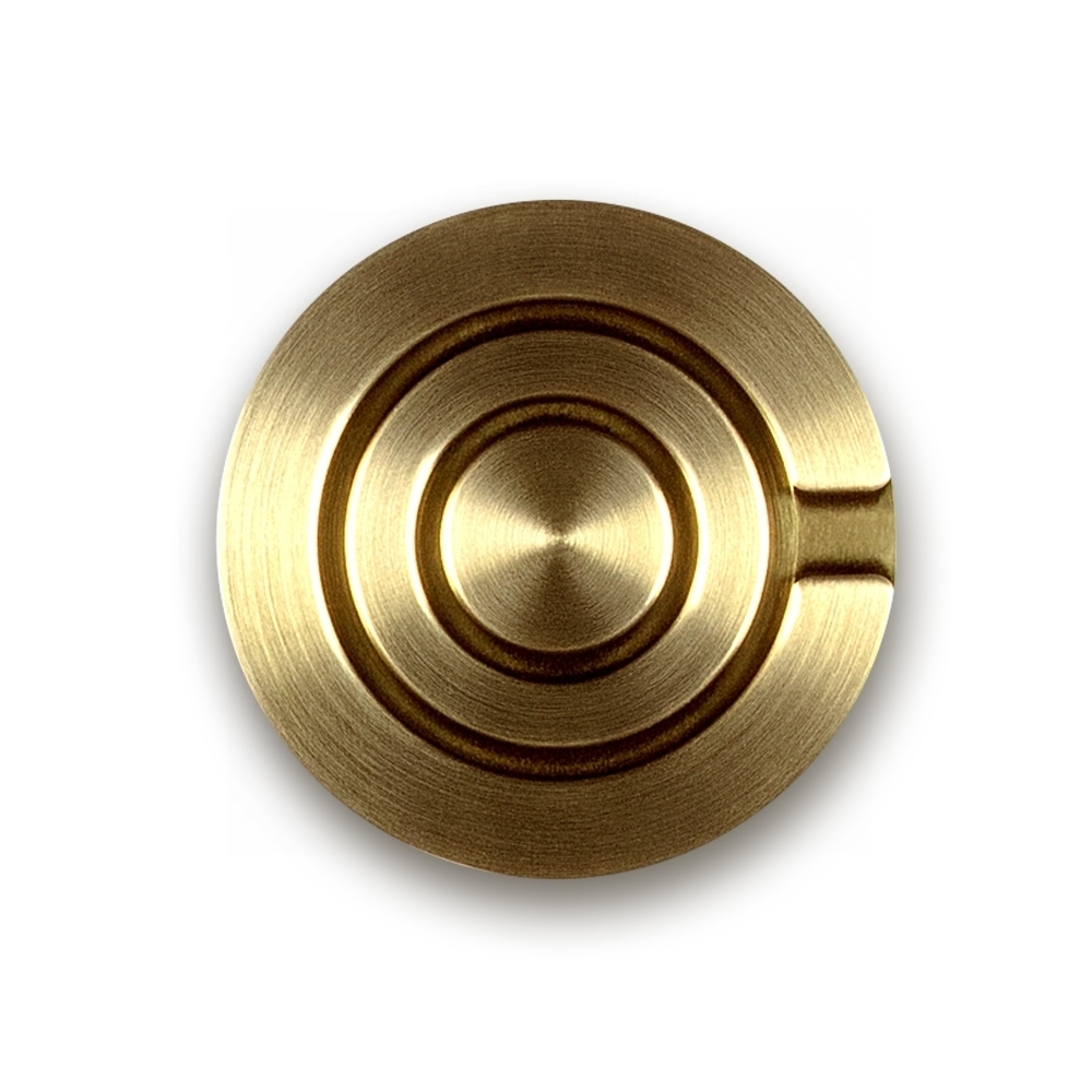 Le Creuset - Light gold-coloured crucible lid knob