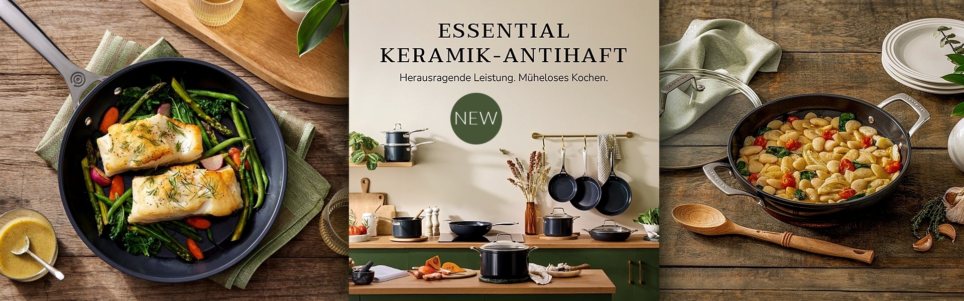 Le Creuset - Essential Non-Stick Ceramic Cookware