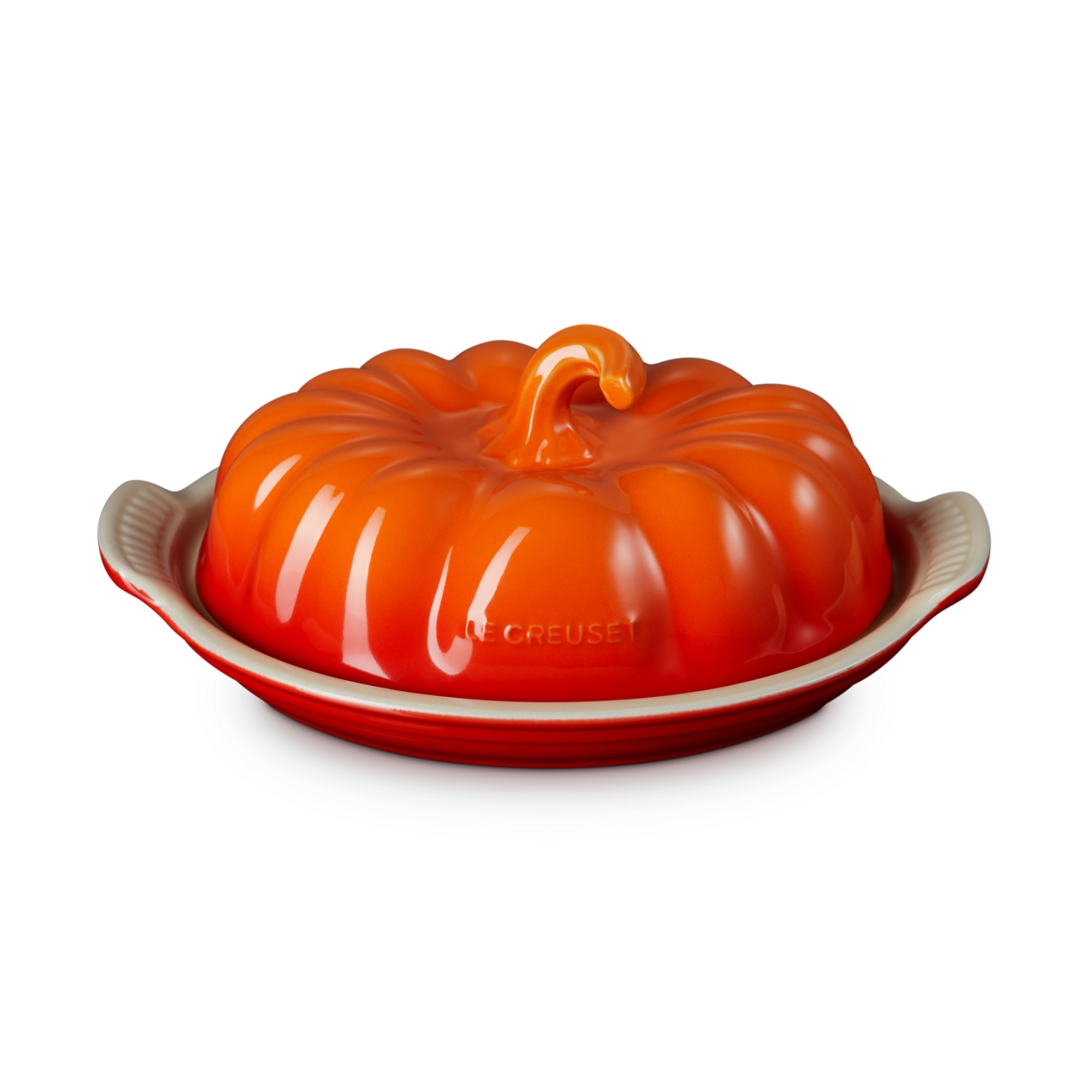 Le Creuset - Pumpkin Butter Dish | Flame Le Creuset - Pumpkin Butter Dish | Flame