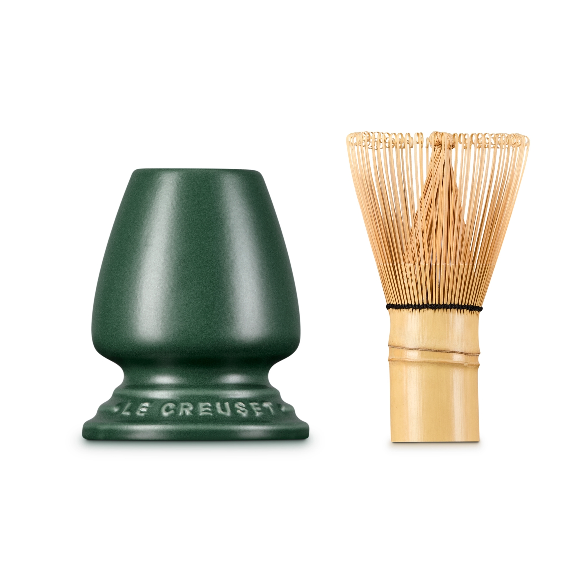 Le Creuset - 2er-Set Matcha-Besen mit Halter | Serenity
