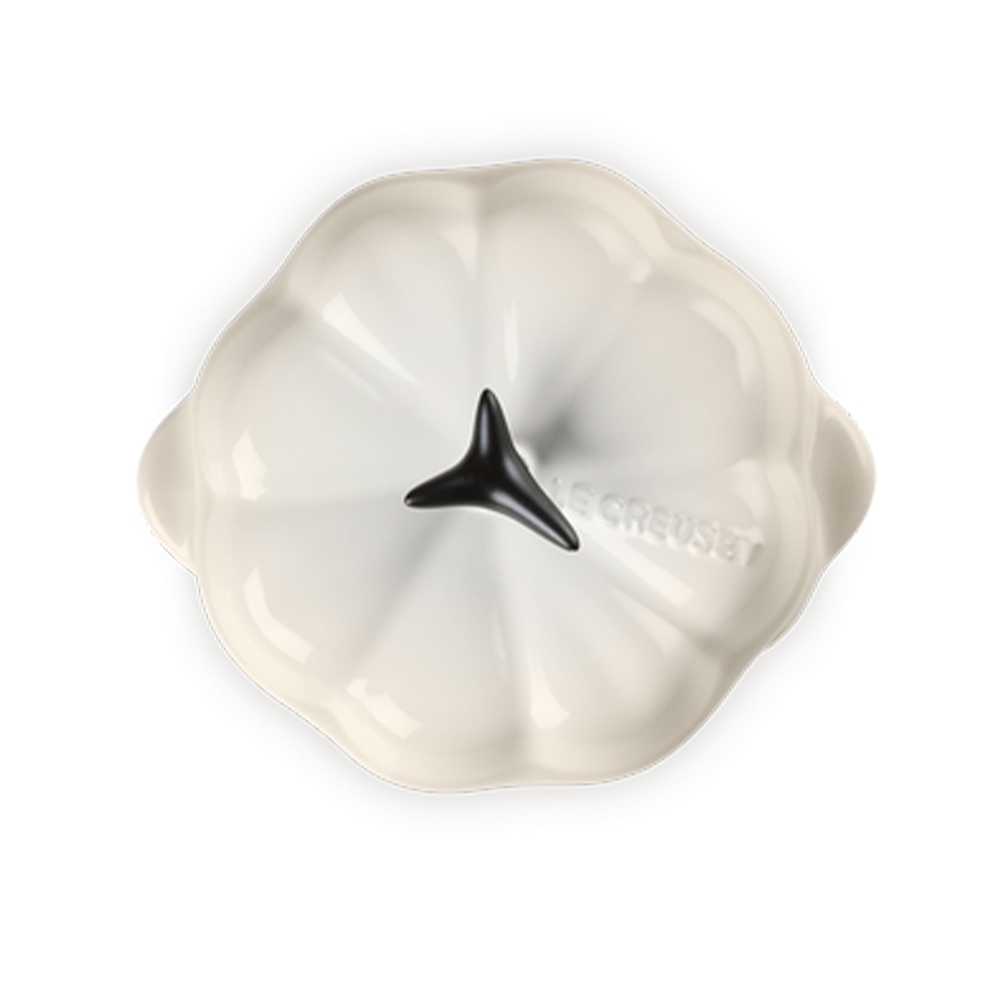 Le Creuset - Kürbisförmchen mit Deckel 300 ml - Meringue Le Creuset - Kürbisförmchen mit Deckel 300 ml - Meringue