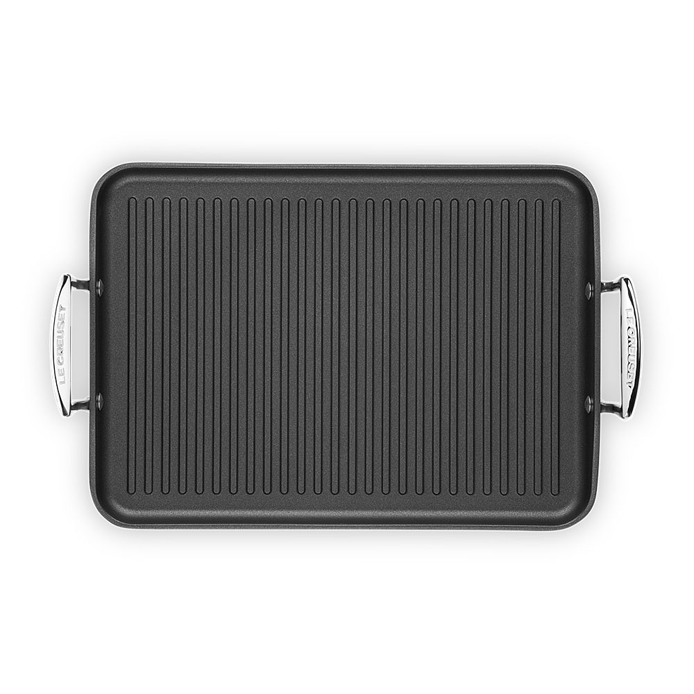 Le Creuset - Toughened Non-Stick Ribbed Grill - 34x25 cm