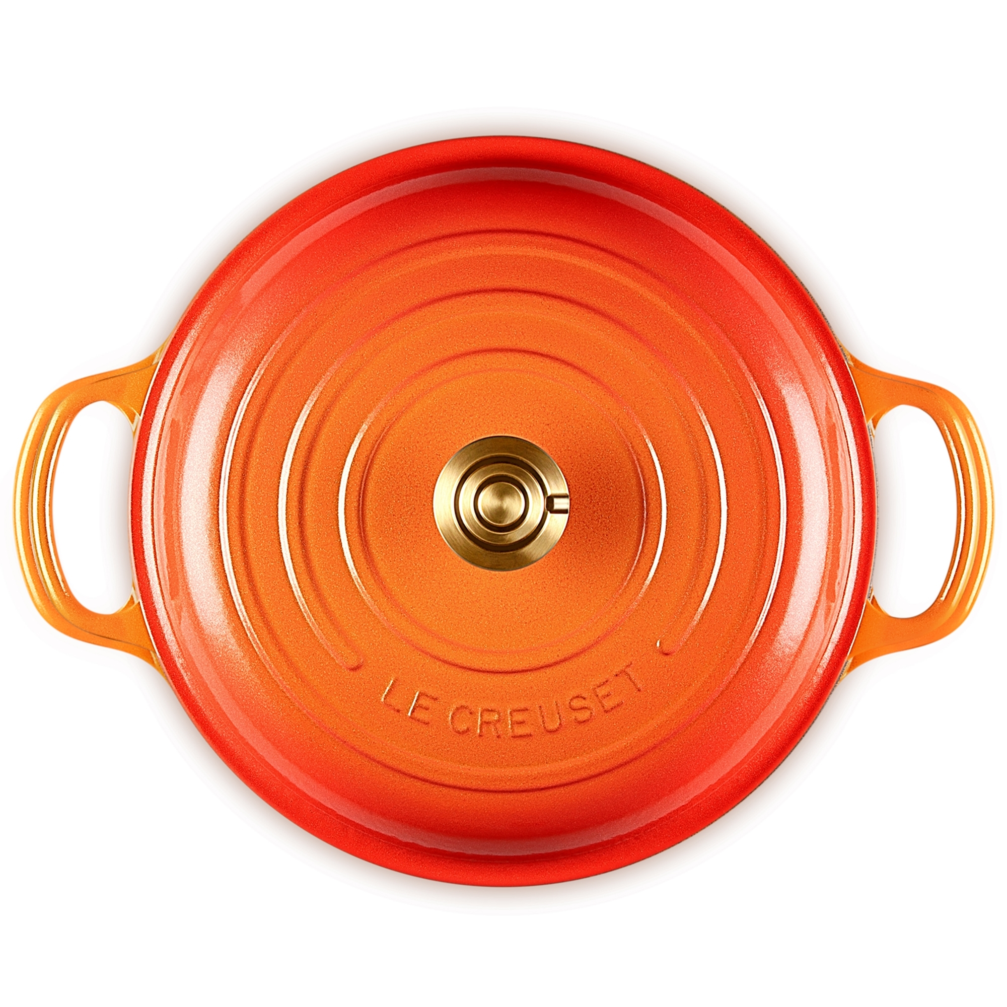 Le Creuset - Signature Gourmet-Profitopf 30 cm - FLAMME DORÉE Le Creuset - Signature Gourmet-Profitopf 30 cm - FLAMME DORÉE