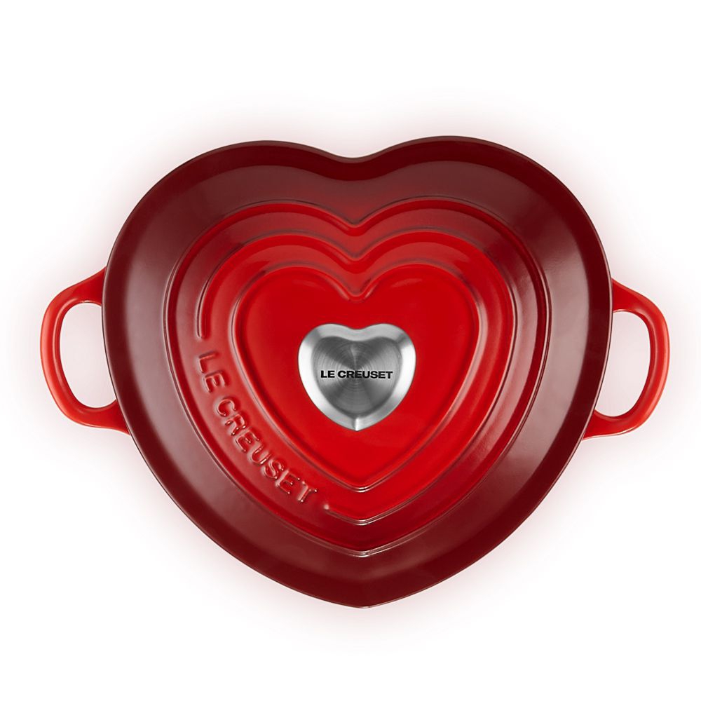 Le Creuset - Heart Stainless Steel Knob 4,5 cm
