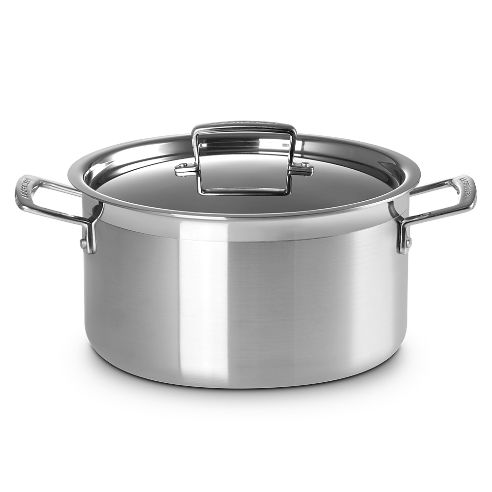 Le Creuset - 3-ply Stainless Steel 3-piece Cookware Set Le Creuset - 3-ply Stainless Steel 3-piece Cookware Set