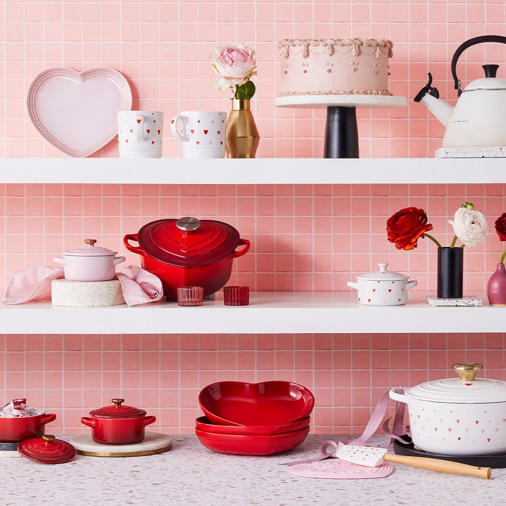 Le Creuset - Mittlere Kochkelle Craft Hearts