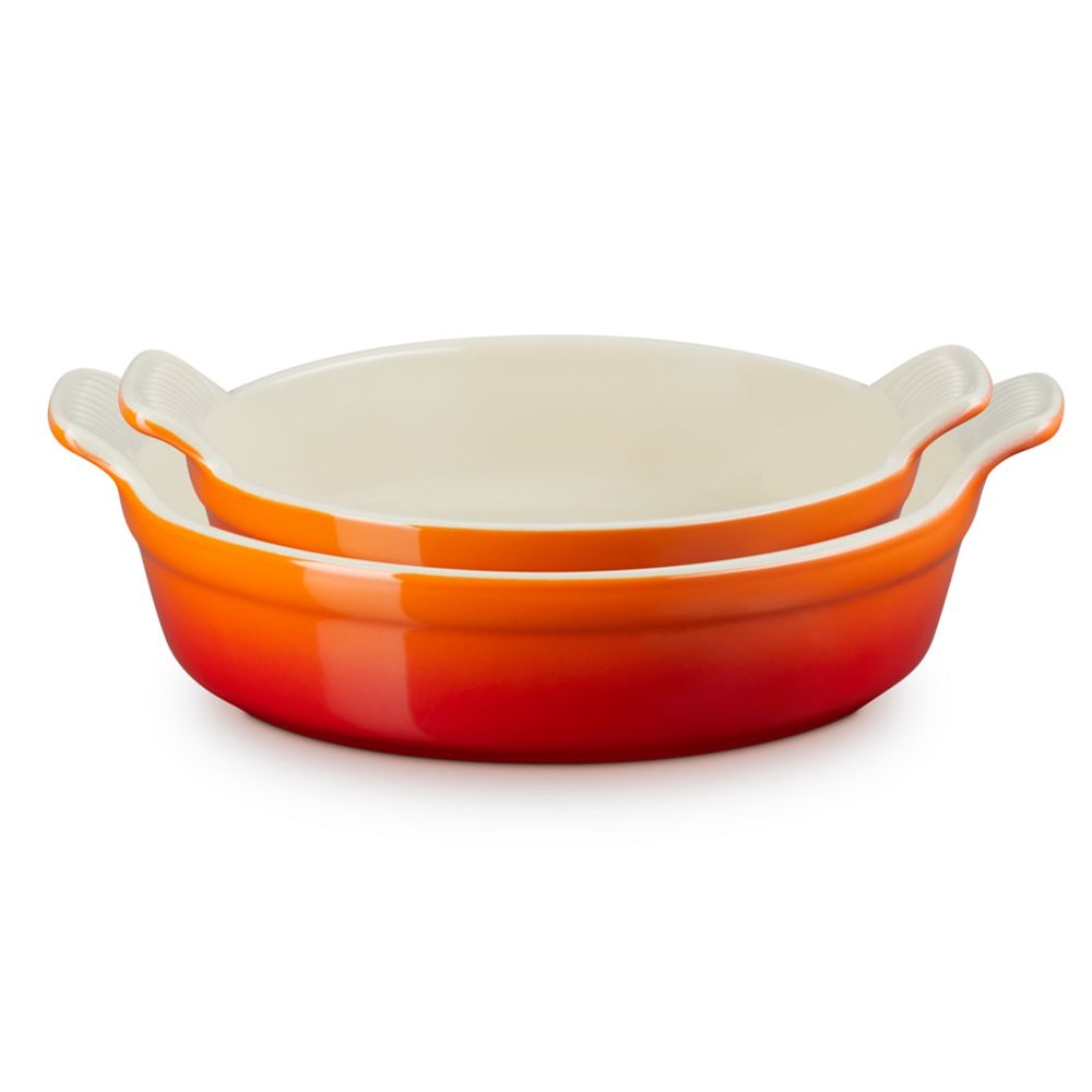 Le Creuset - Round Baking Dish Tradition Set of 2 - Stoneware