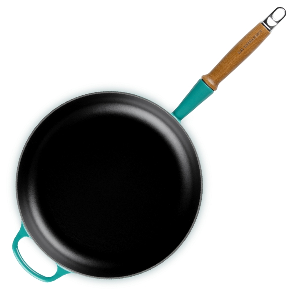 Le Creuset - Bratpfanne Signature mit Holzgriff