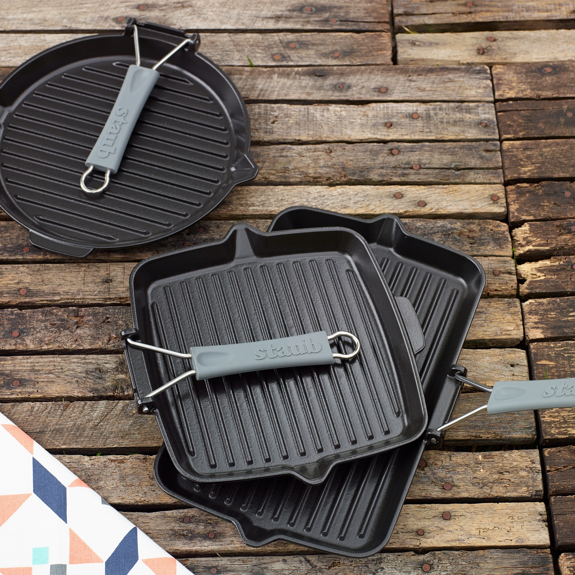 STAUB - Grillpfanne | rund | 28 cm STAUB - Grillpfanne | rund | 28 cm