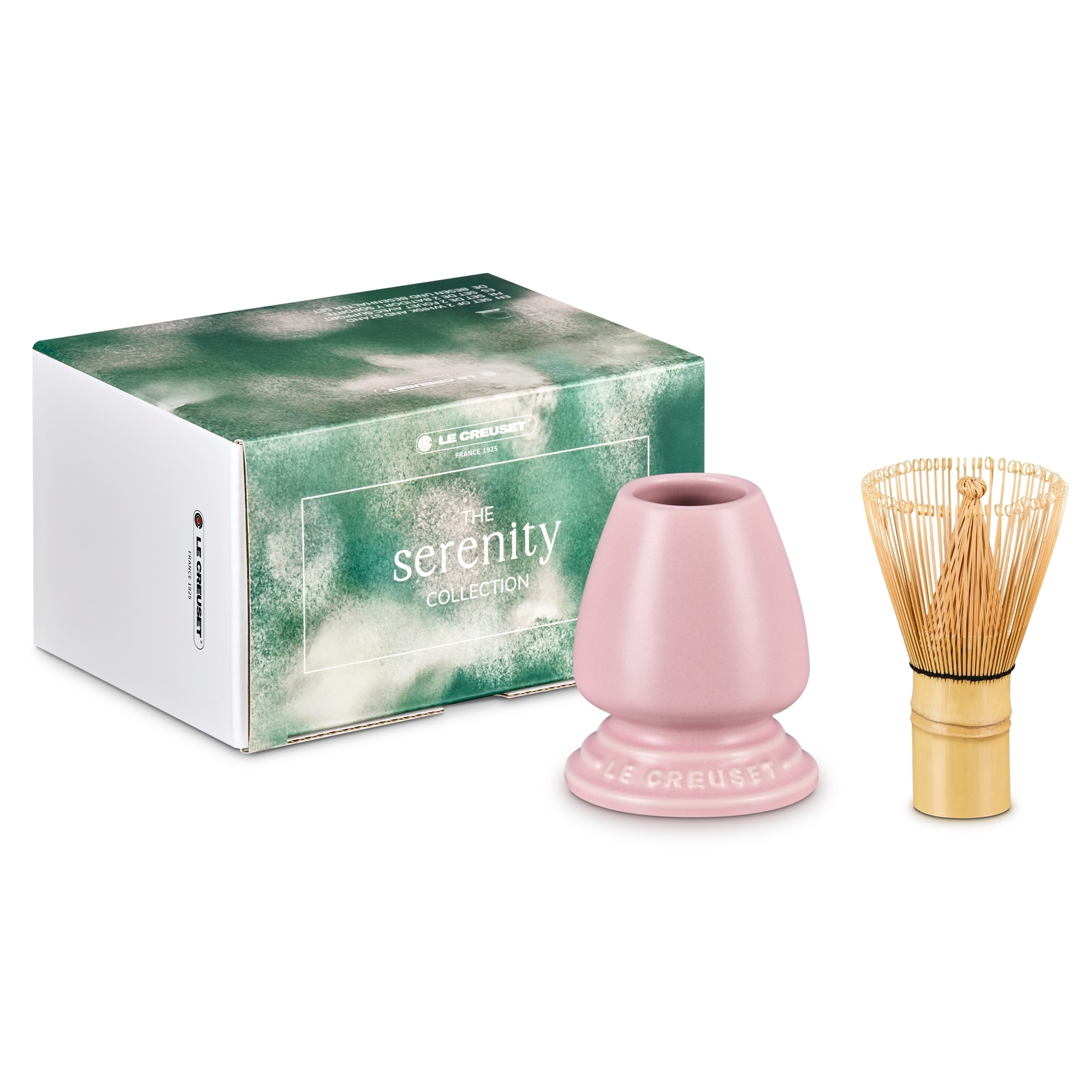 Le Creuset - 2er-Set Matcha-Besen mit Halter | Serenity