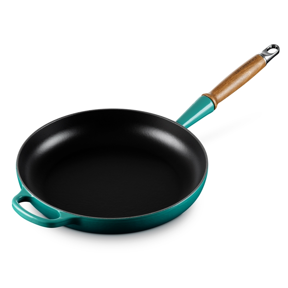 Le Creuset - Bratpfanne Signature mit Holzgriff