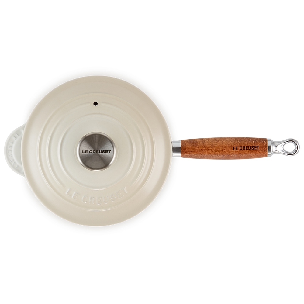 Le Creuset - Saucepan wooden handle 18 cm