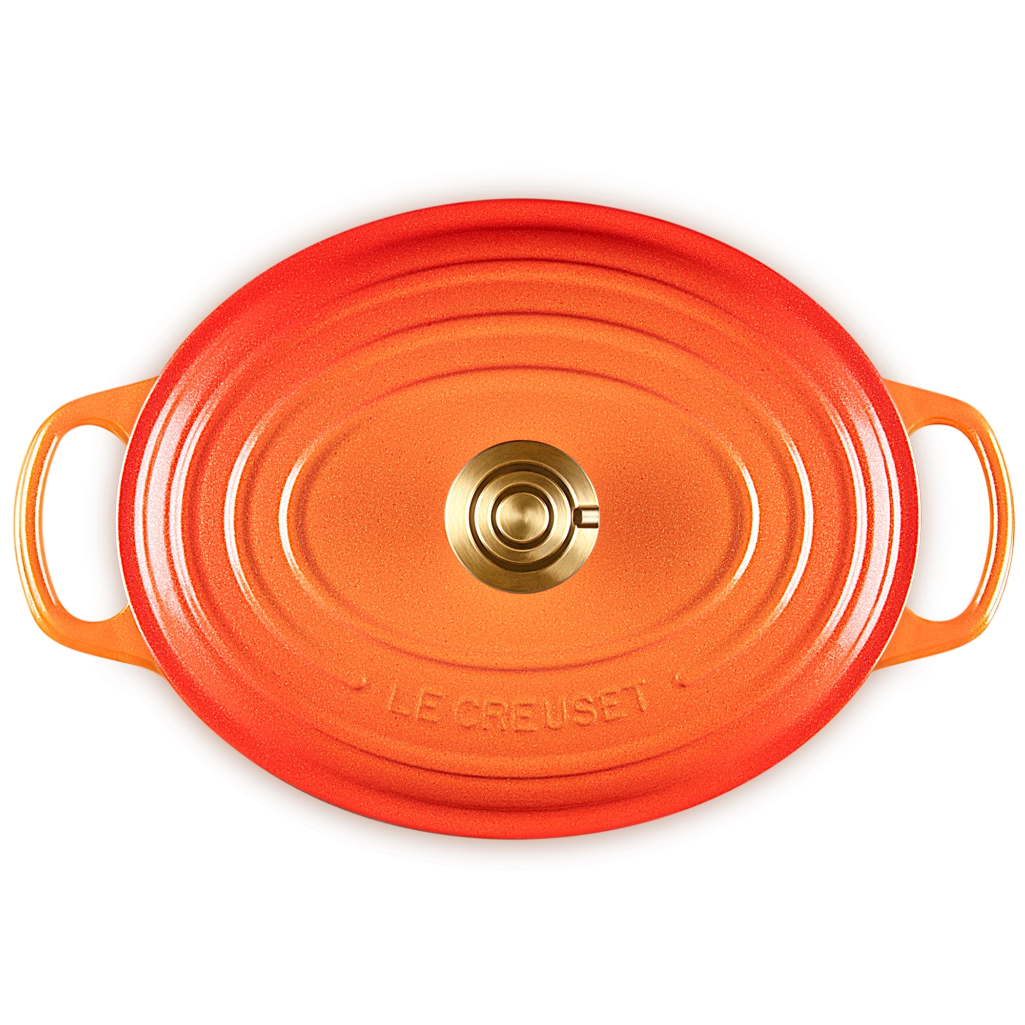 Le Creuset - Signature Bräter Oval 29 cm - FLAMME DORÉE Le Creuset - Signature Bräter Oval 29 cm - FLAMME DORÉE