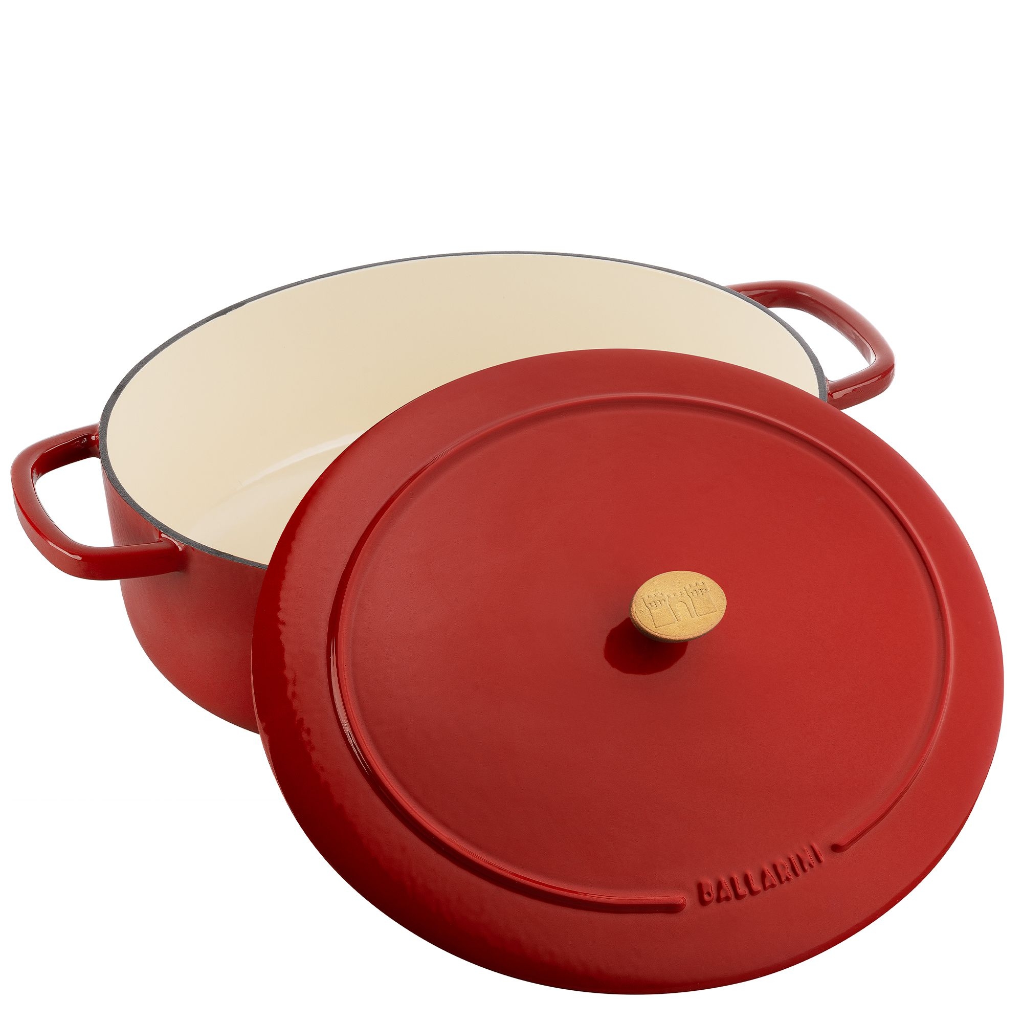 BALLARINI - Cocotte | Bellamonte | 37 cm | oval | Red