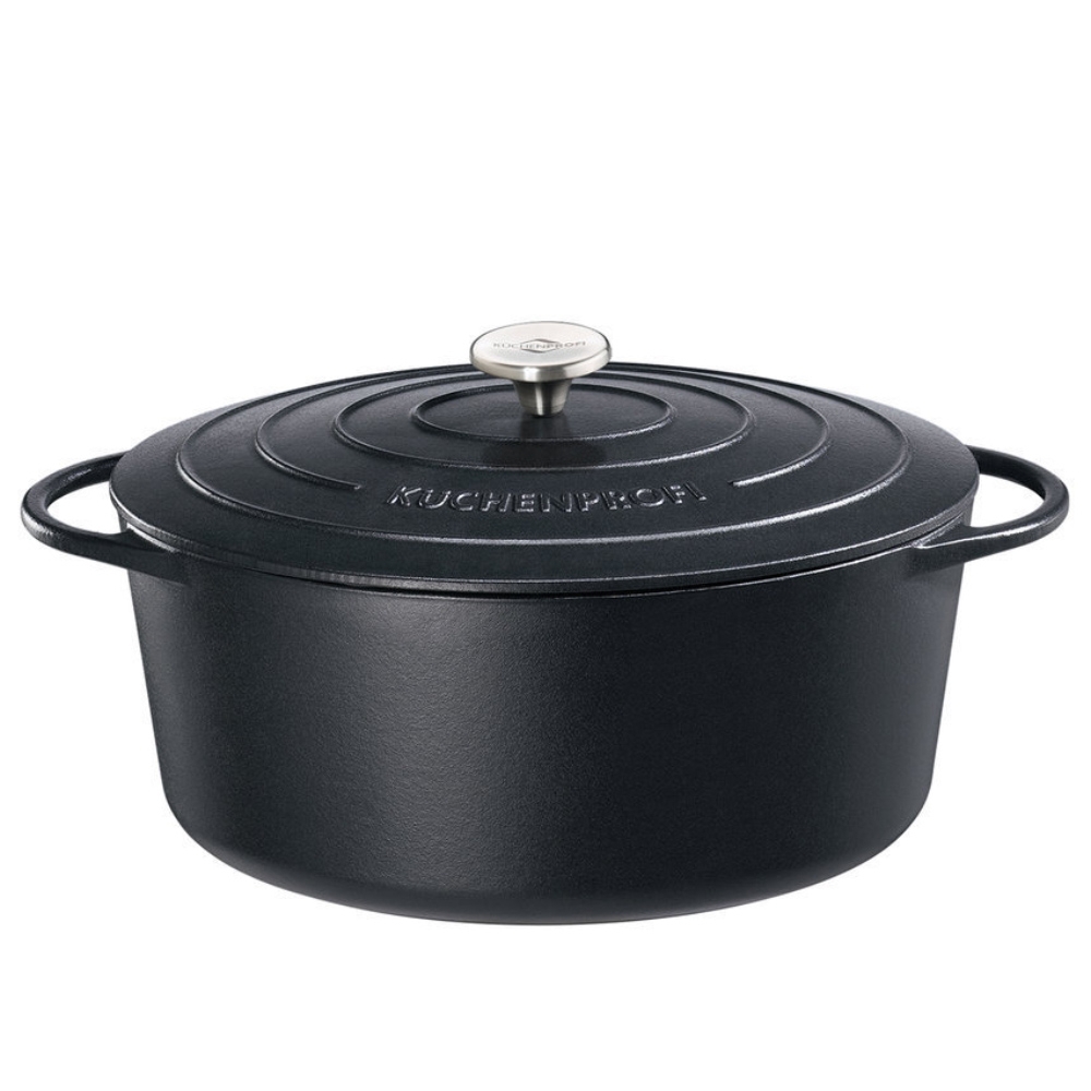 Küchenprofi - PROVENCE - oval French Oven - black