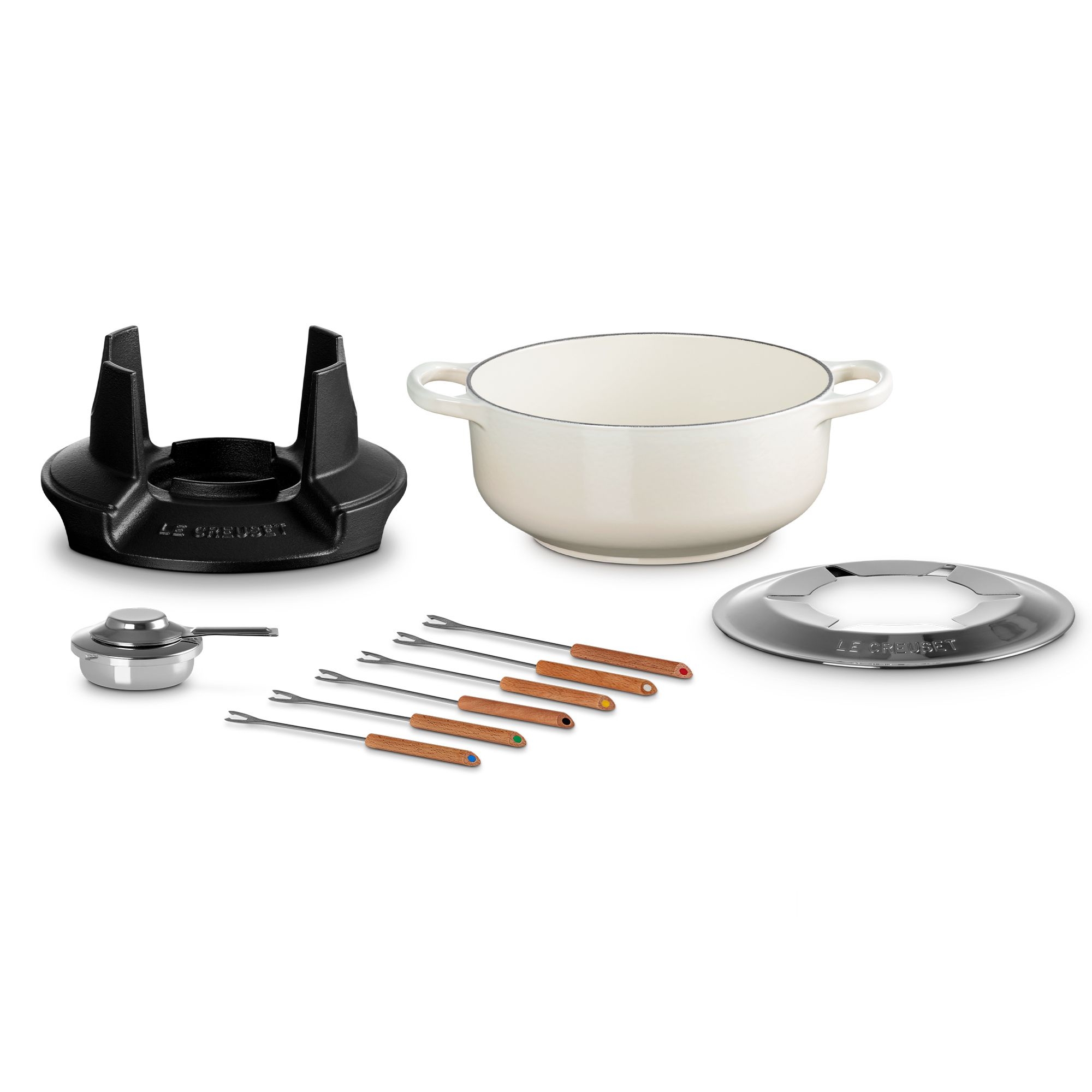 Le Creuset - Signature Fondue-Set aus Gusseisen