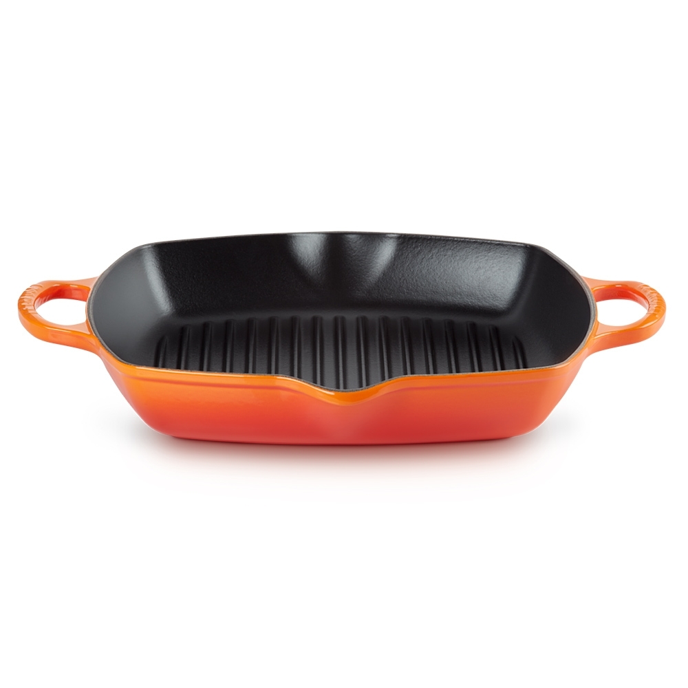 Le Creuset - Signature Grillpfanne quadratisch hoch Le Creuset - Signature Grillpfanne quadratisch hoch