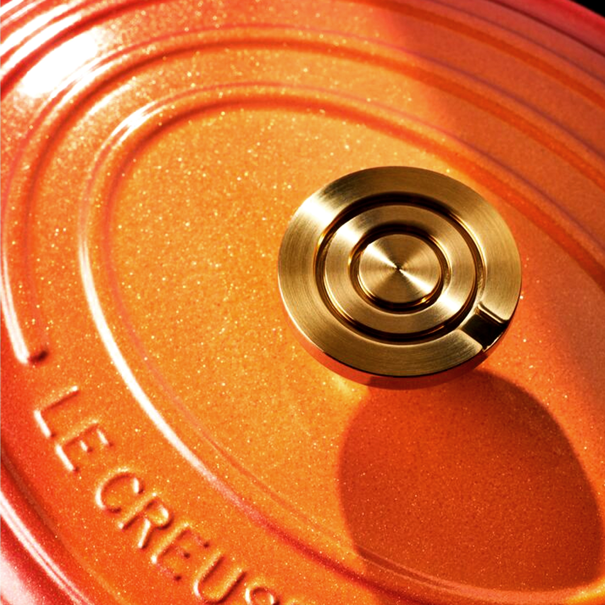 Le Creuset - Signature Bräter Oval 29 cm - FLAMME DORÉE Le Creuset - Signature Bräter Oval 29 cm - FLAMME DORÉE