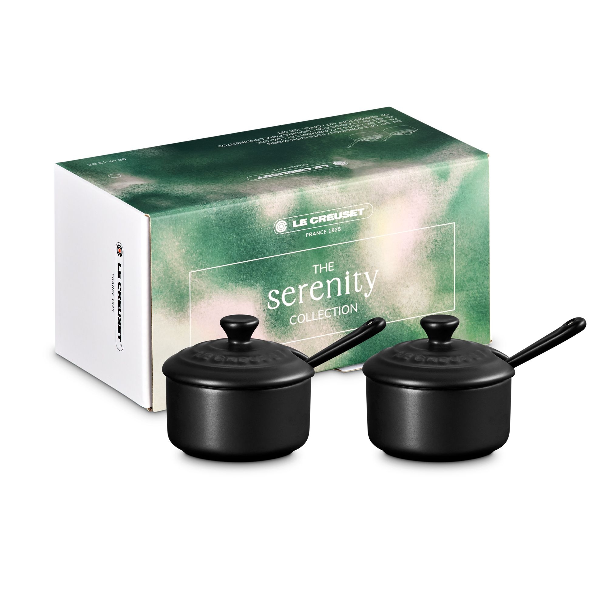 Le Creuset - 2er-Set Aufbewahrungsdöschen Serenity 80 ml