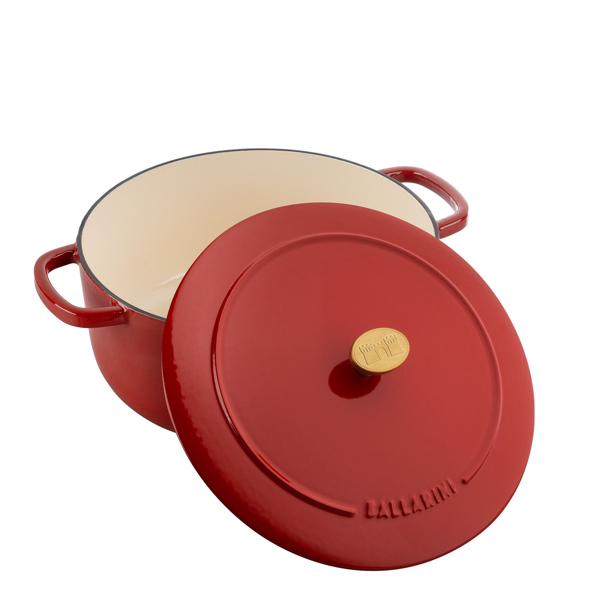 BALLARINI - Cocotte | Bellamonte | rund | 24 cm | Rot