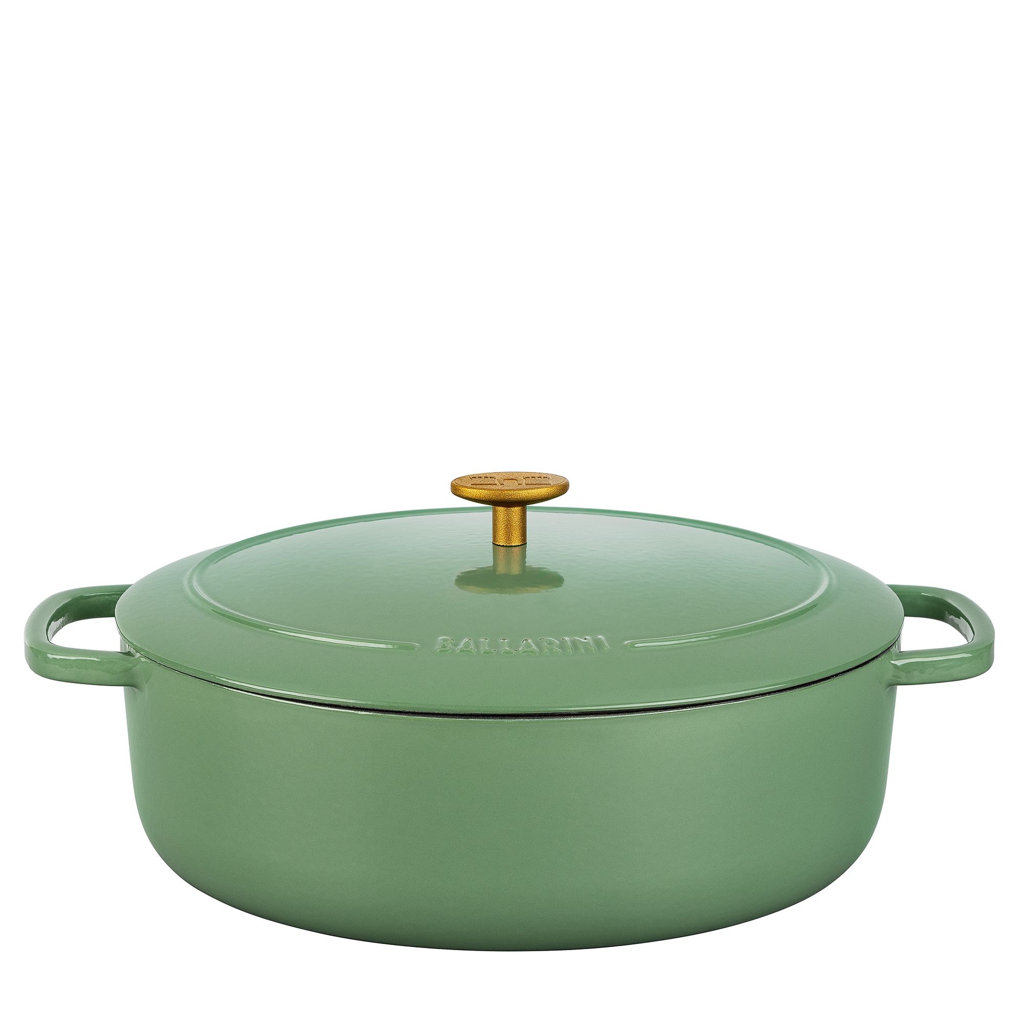 BALLARINI - Cocotte | Bellamonte | oval | 31 cm | Grün BALLARINI - Cocotte | Bellamonte | oval | 31 cm | Grün
