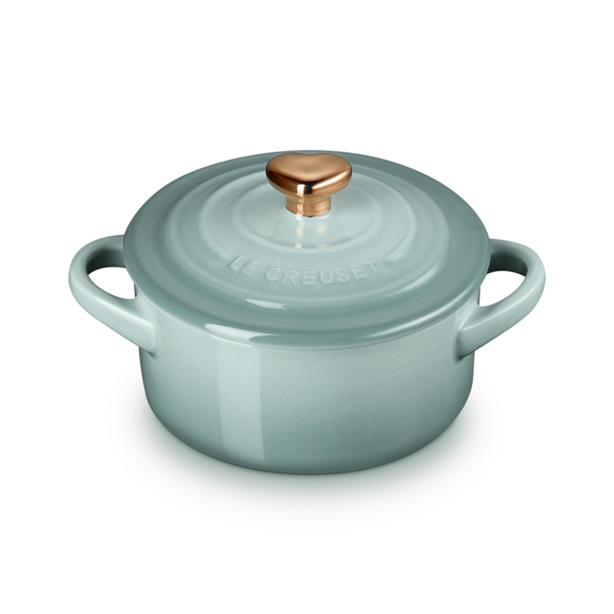 Le Creuset - Mini Cocotte with Golden Heart Knob Le Creuset - Mini Cocotte with Golden Heart Knob