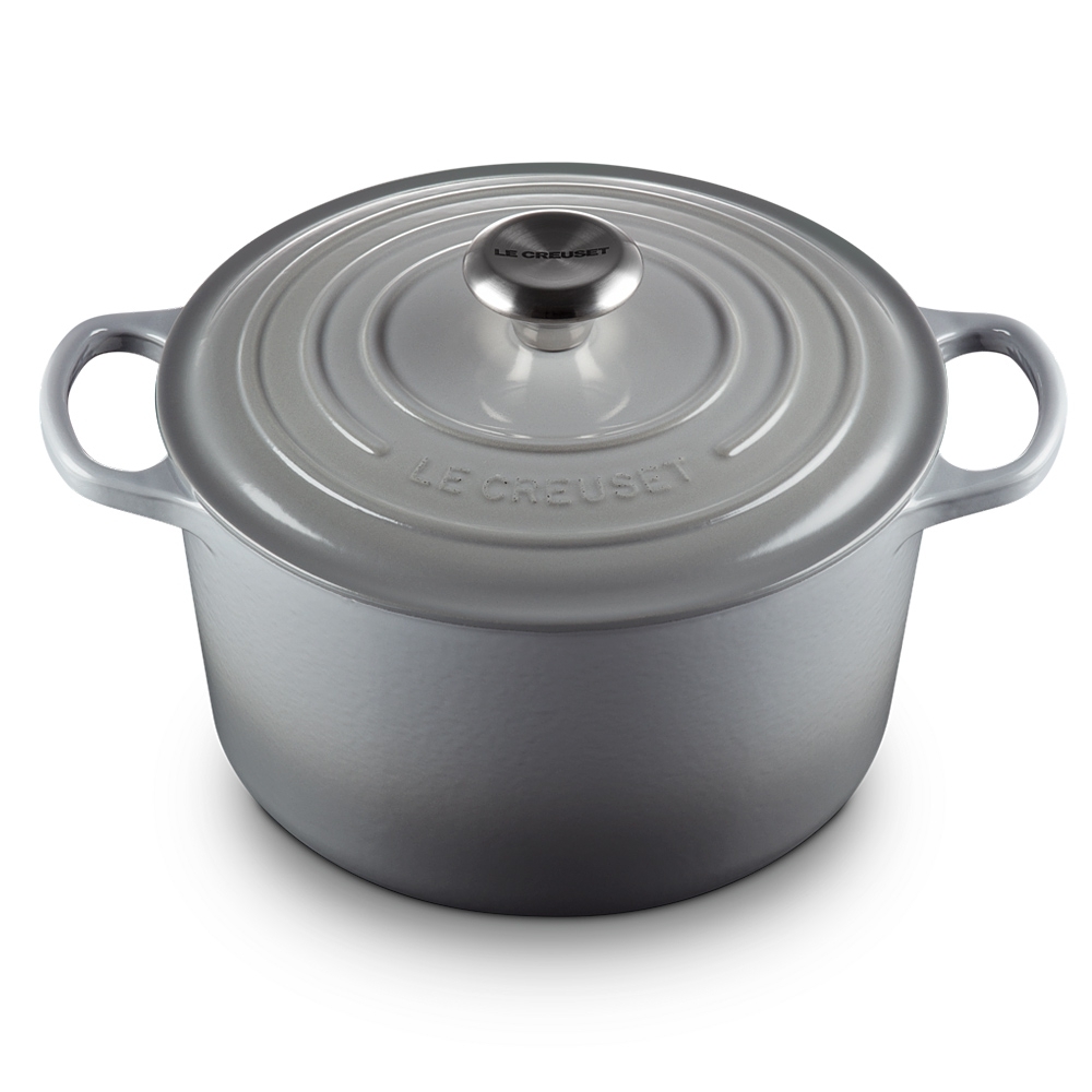 Le Creuset -  Signature Bräter rund 24 cm extra hoch - 5 L