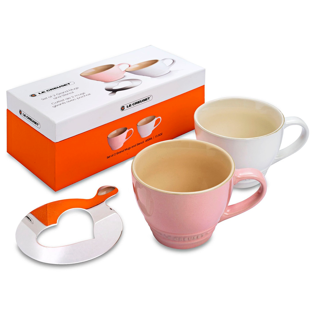 Le Creuset - 2er Set Cappuccino Tasse 400 ml