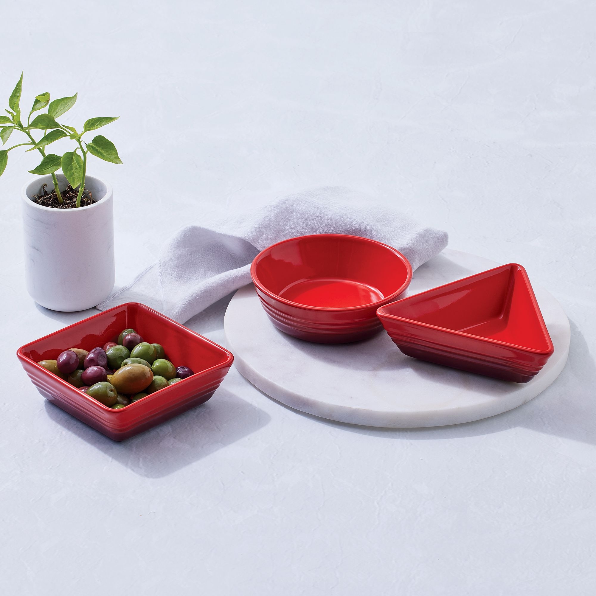 Le Creuset - Tapas bowls set of 3