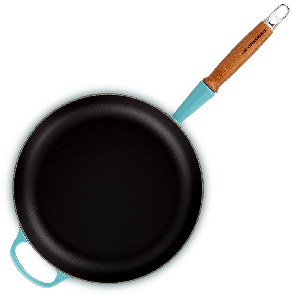 Le Creuset - Bratpfanne Signature mit Holzgriff