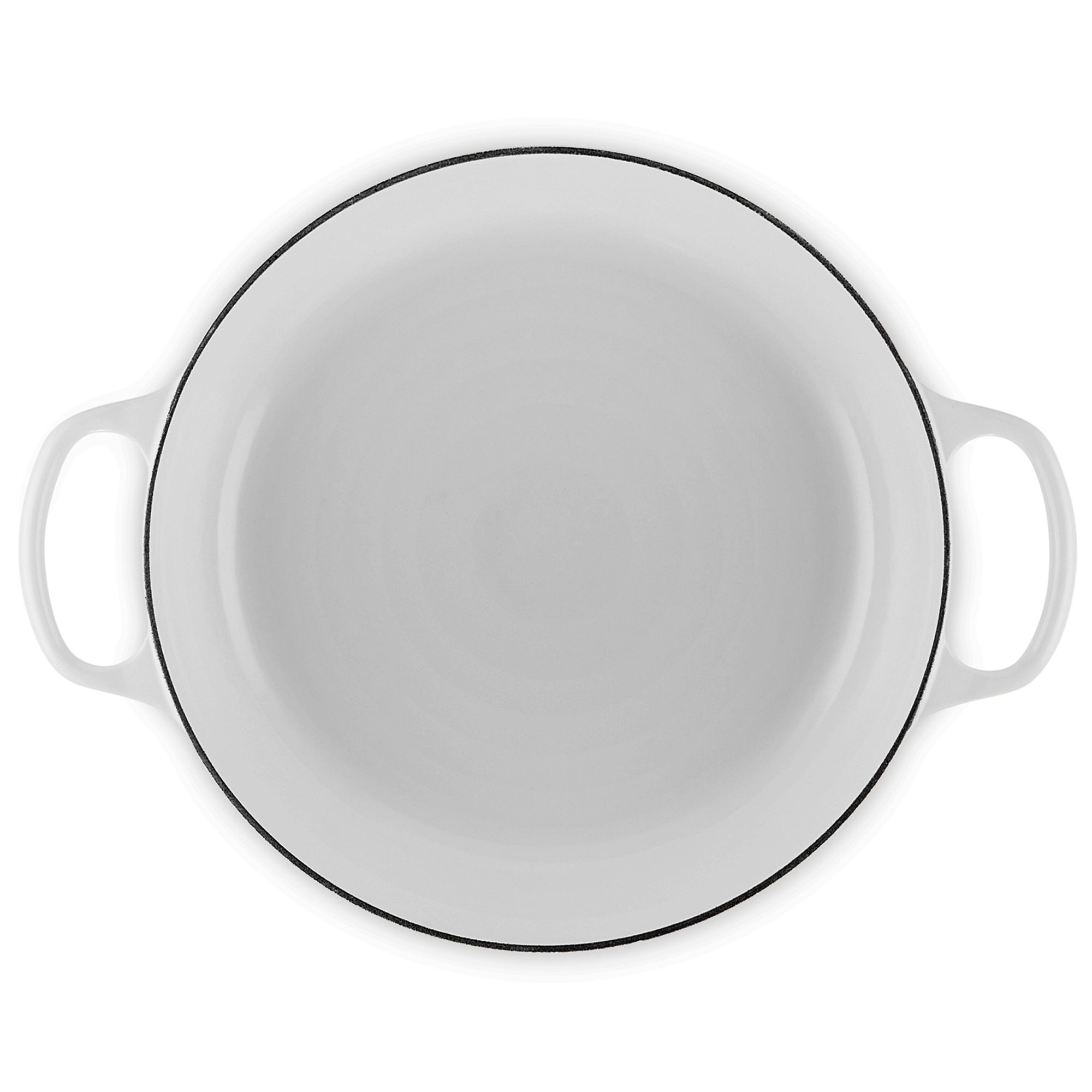 Le Creuset - Signature Gourmet-Profitopf 30 cm - Innen Weiß Le Creuset - Signature Gourmet-Profitopf 30 cm - Innen Weiß