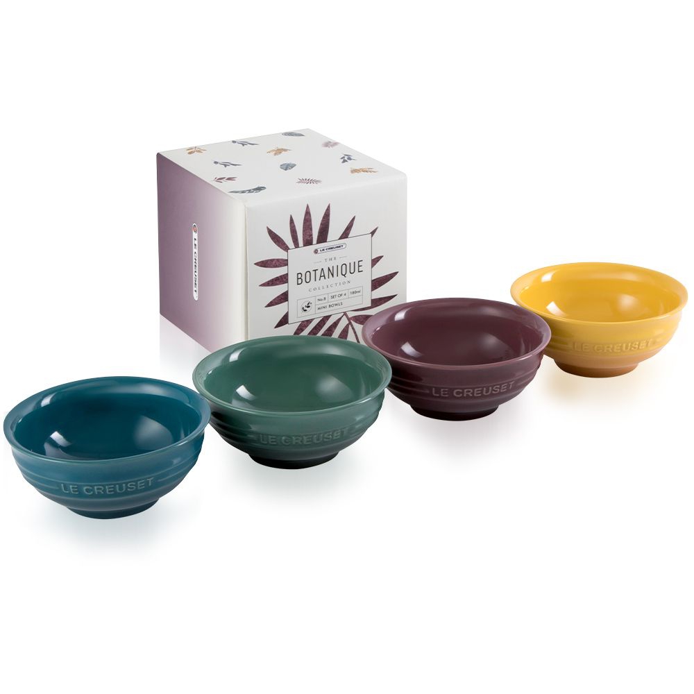 Le Creuset - 4er-Set Mini-Schälchen - Botanique Collection