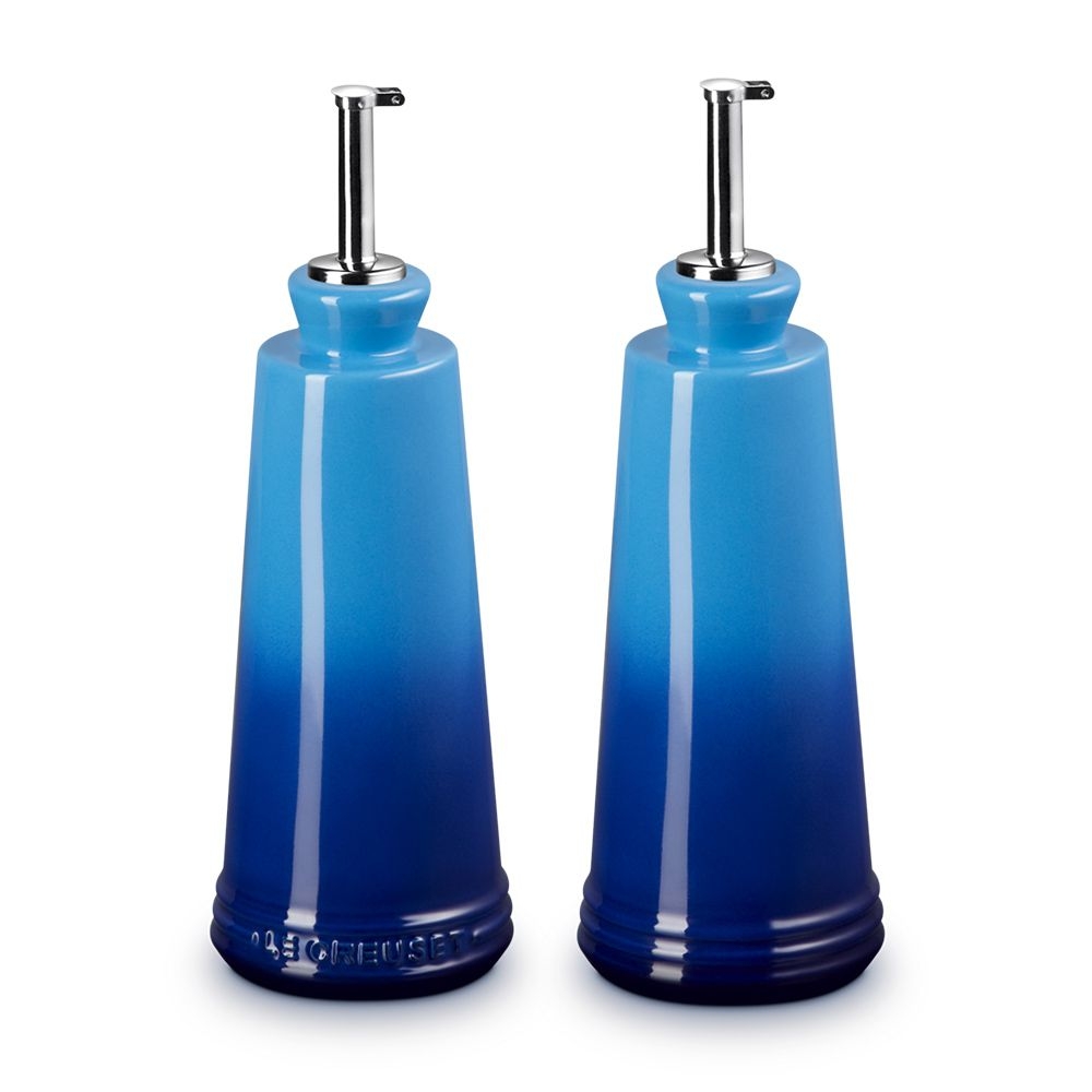 Le Creuset - Oil-Vinegar Set, 10oz. each Le Creuset - Oil-Vinegar Set, 10oz. each